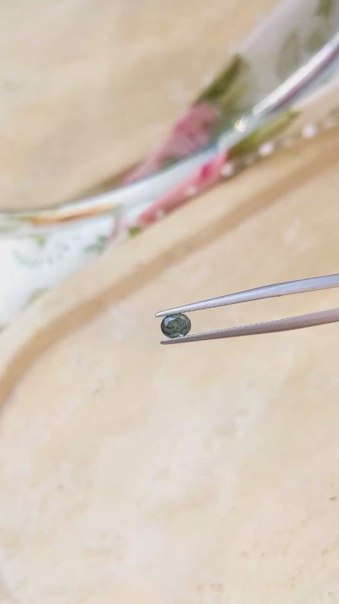 0.41 Ct. Alexandrite from Russia Size Video