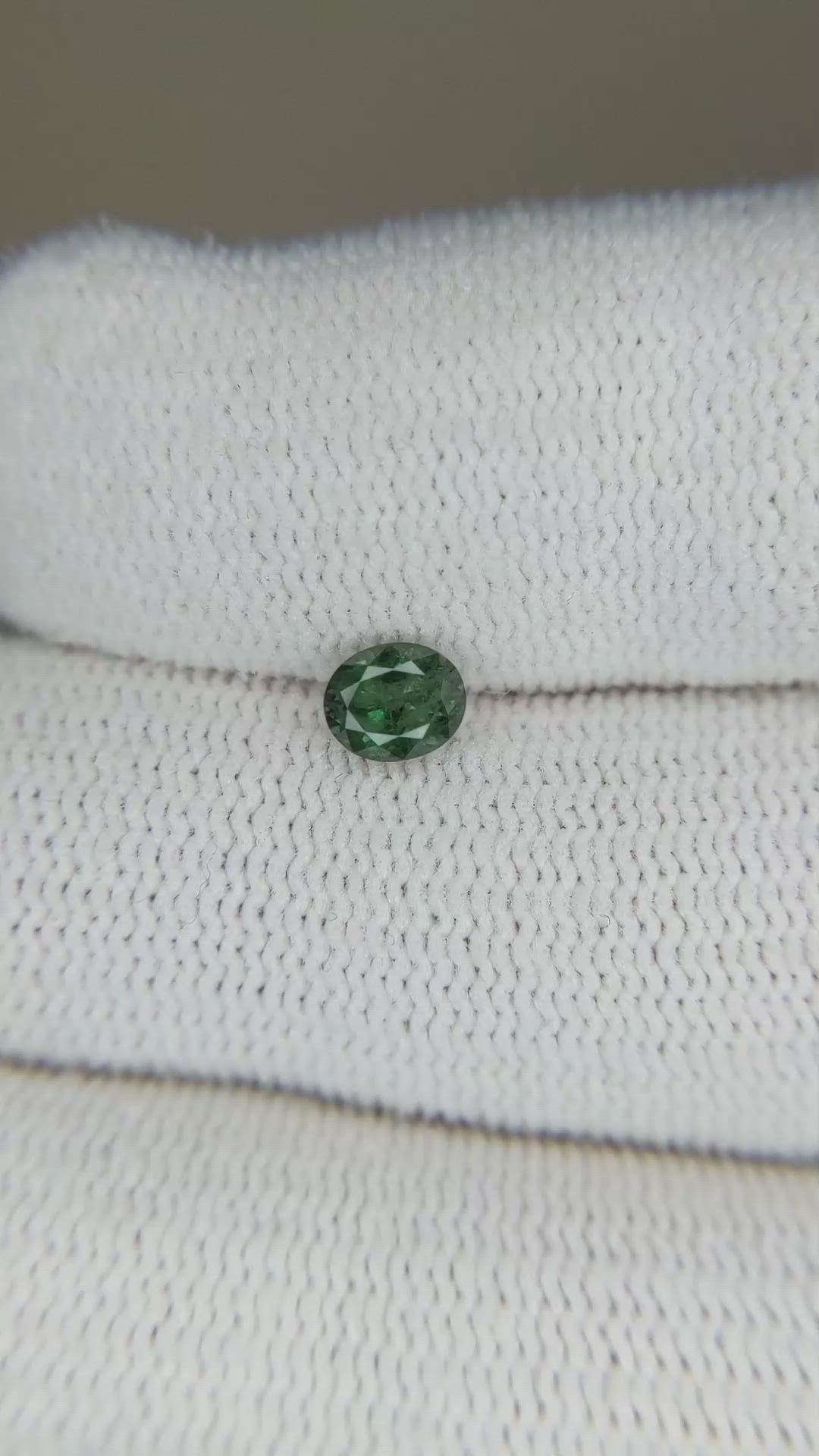 0.41 Ct. Alexandrite from Russia Size Video