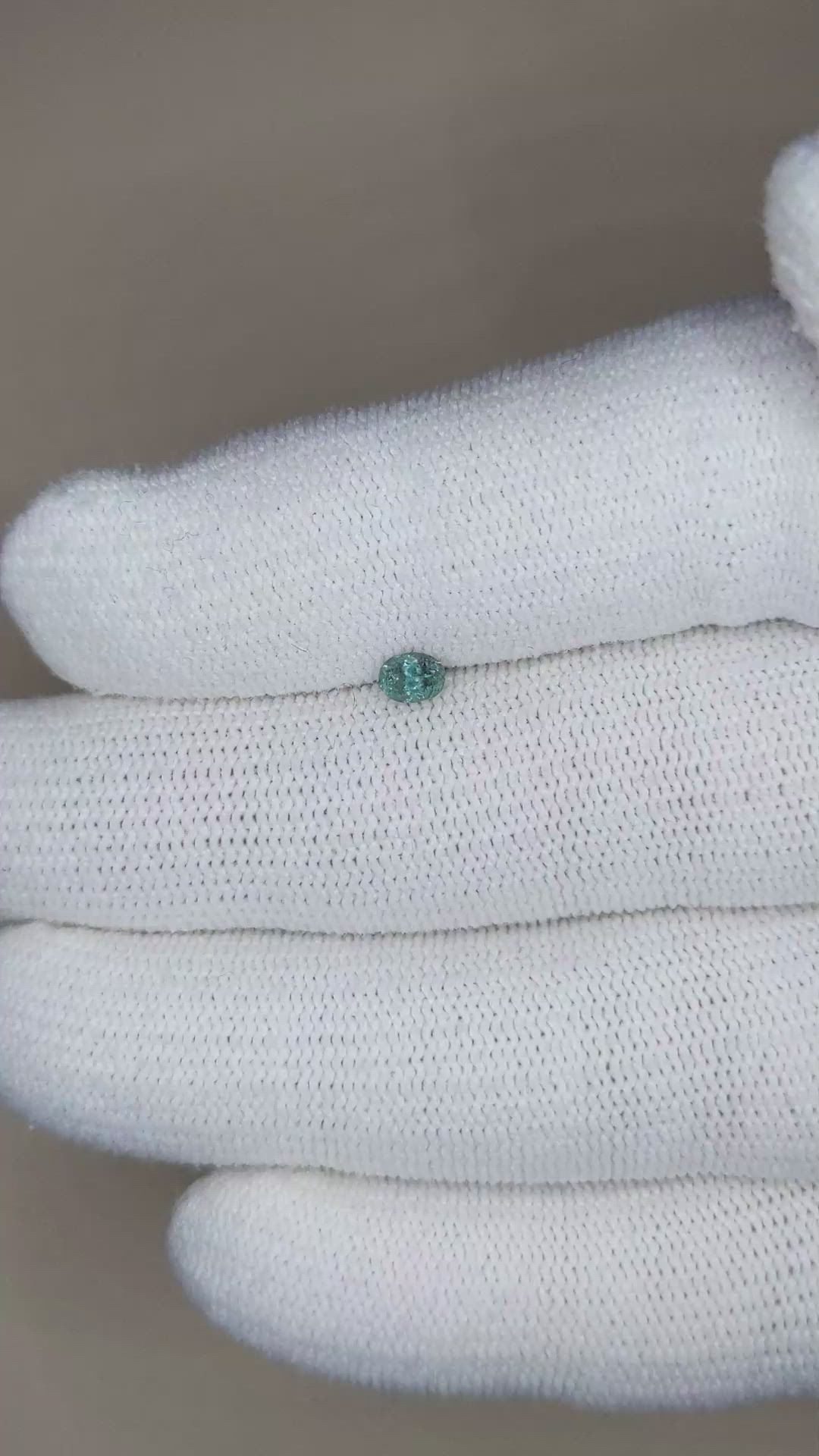 0.24 Ct. Alexandrite from Russia Size Video
