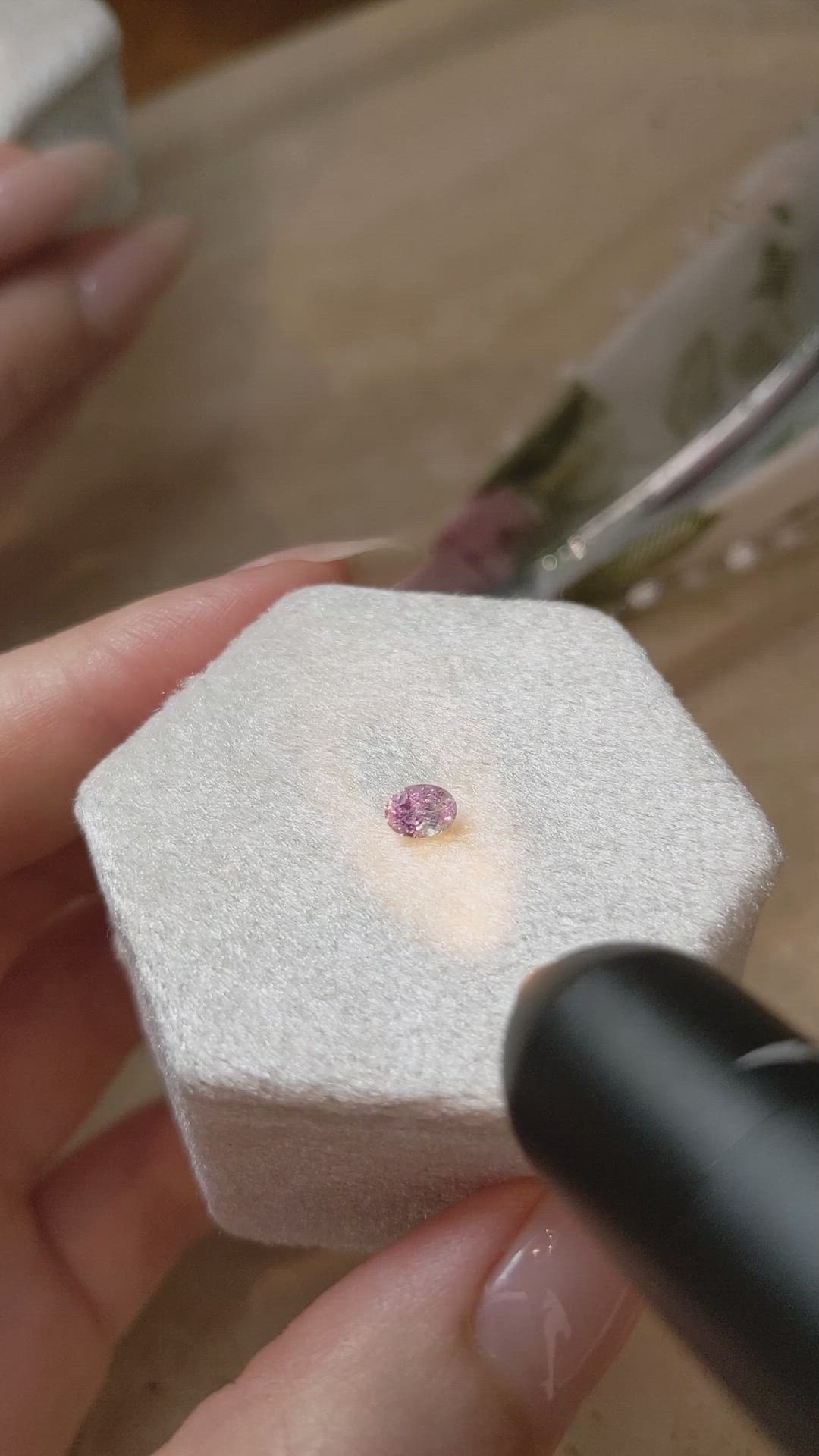 0.39 Ct. Alexandrite from Russia Size Video