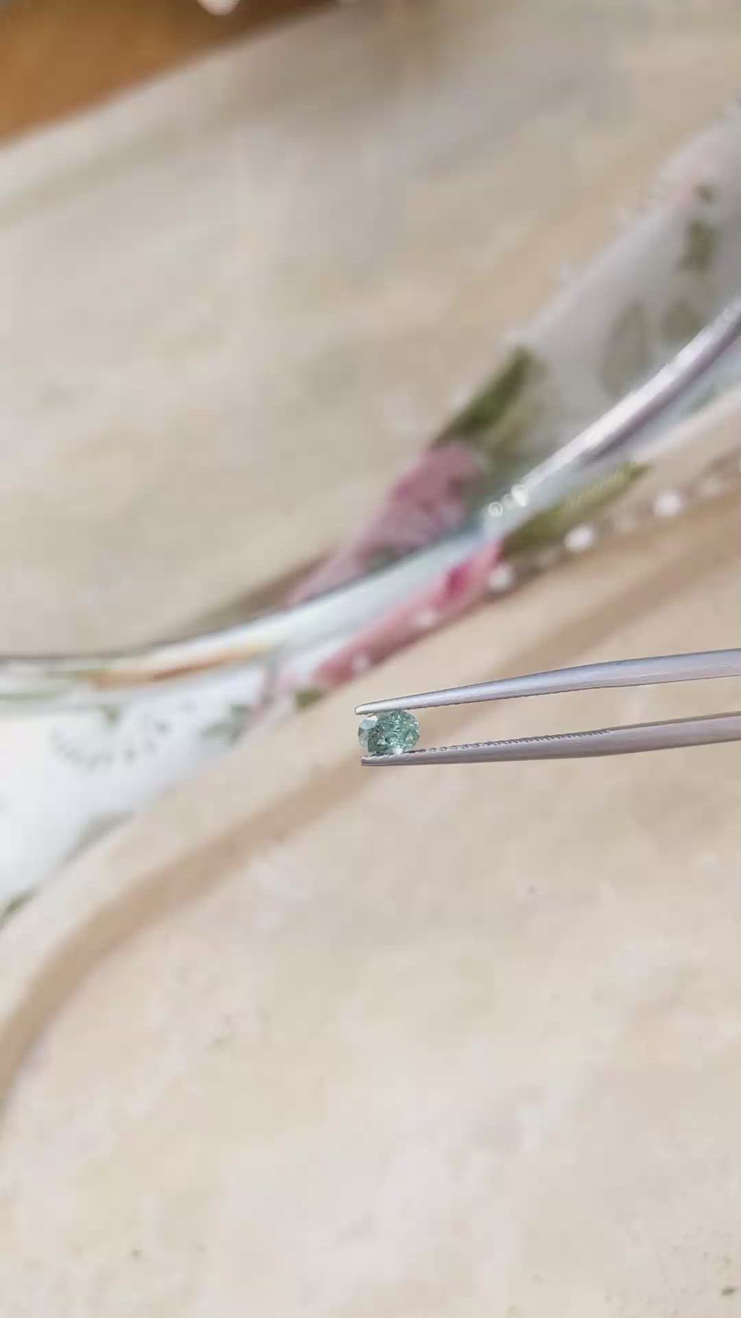0.39 Ct. Alexandrite from Russia Size Video