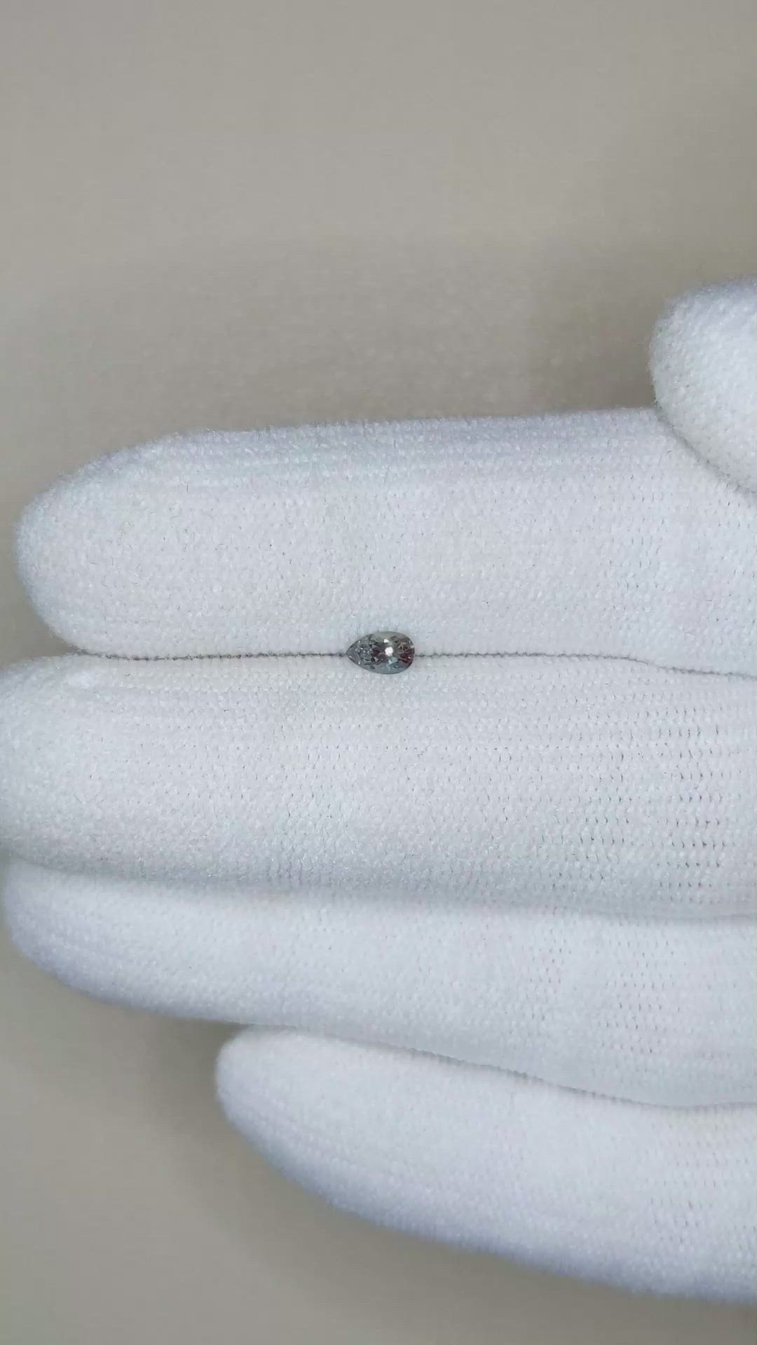 0.17 Ct. Alexandrite from Russia Size Video