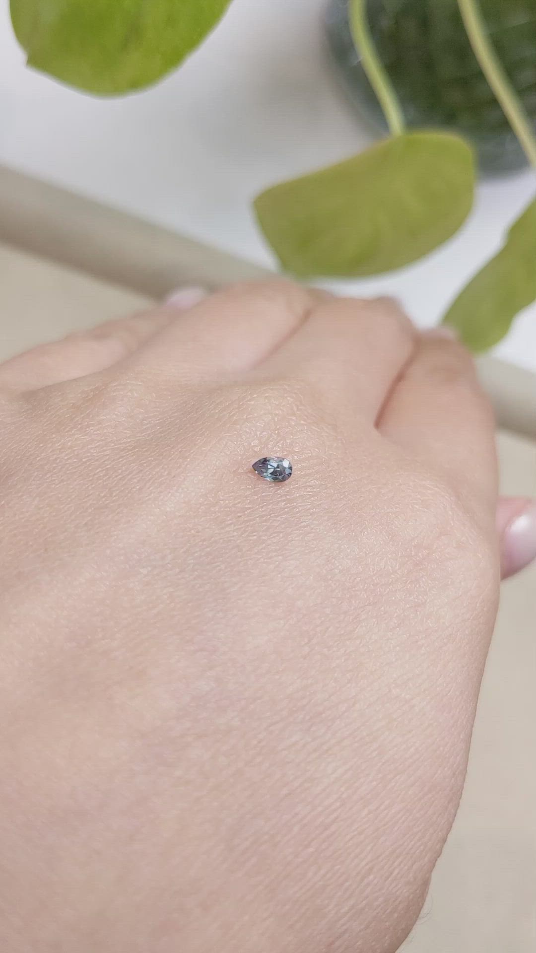 0.17 Ct. Alexandrite from Russia Size Video