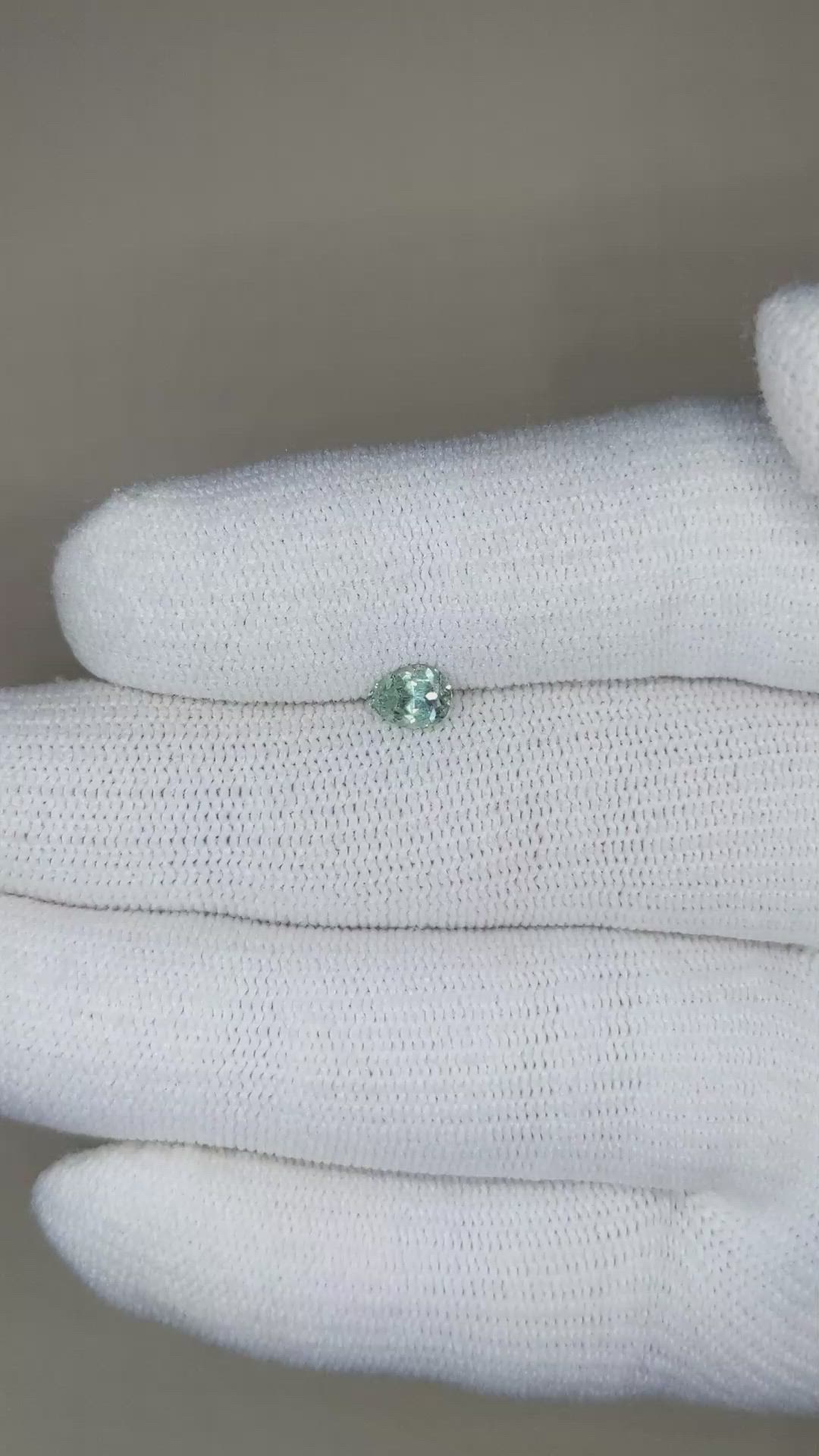0.54 Ct. Alexandrite from Russia Size Video