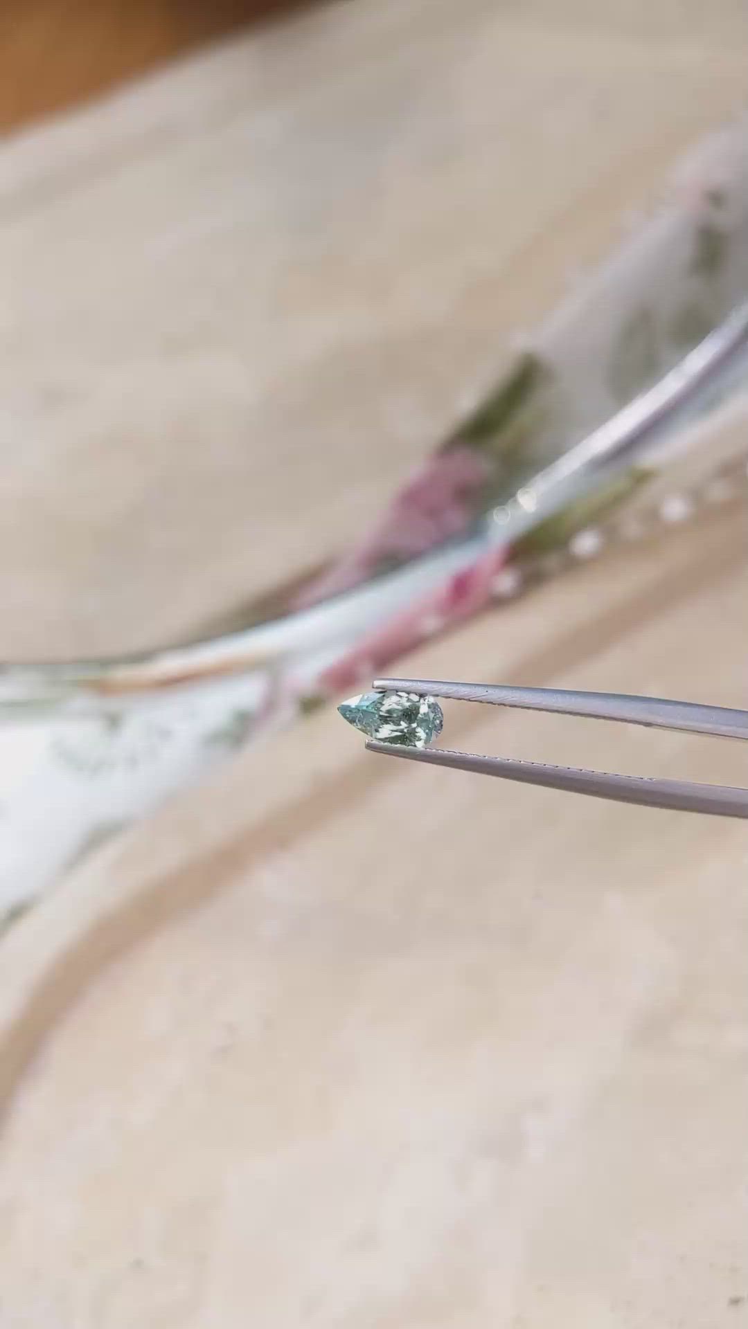 0.61 Ct. Alexandrite from Russia Size Video