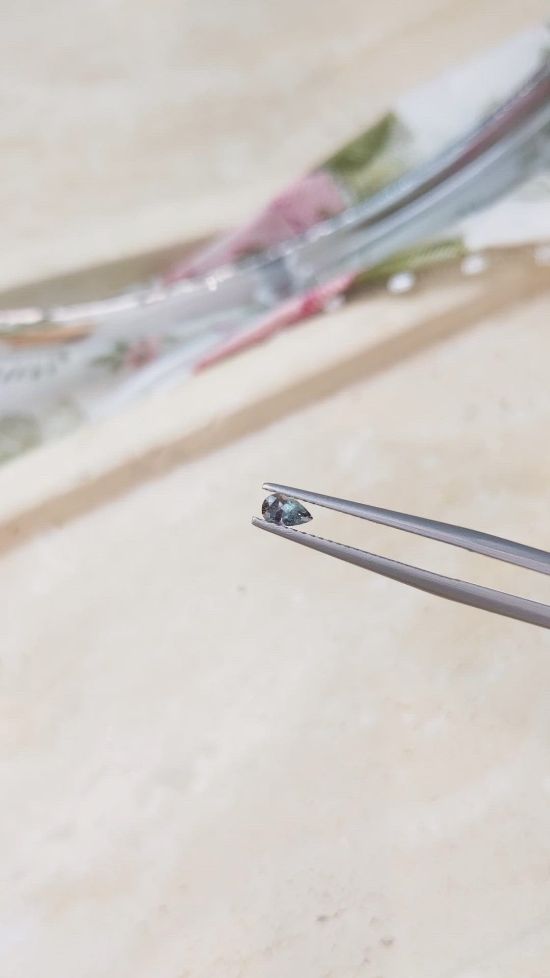 0.26 Ct. Alexandrite from Russia Size Video