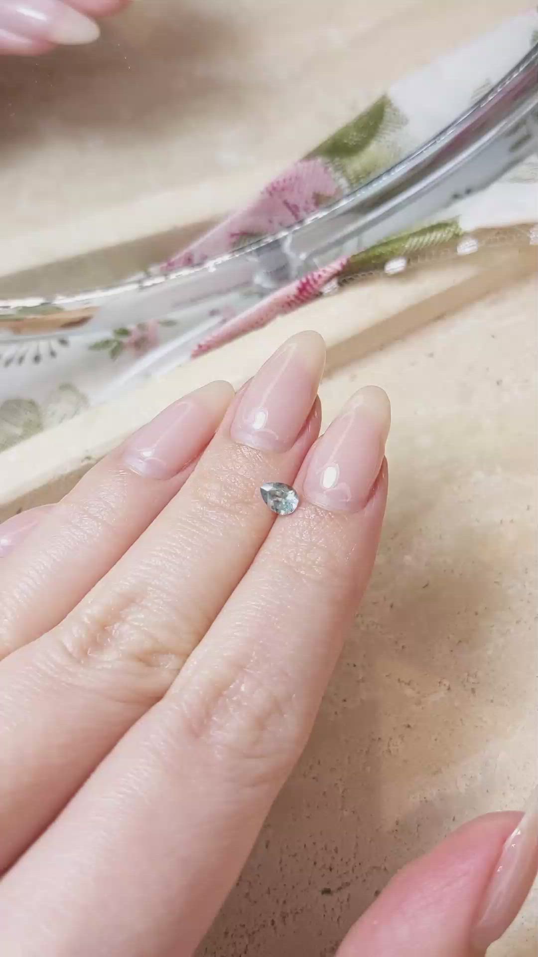 0.41 Ct. Alexandrite from Russia Size Video