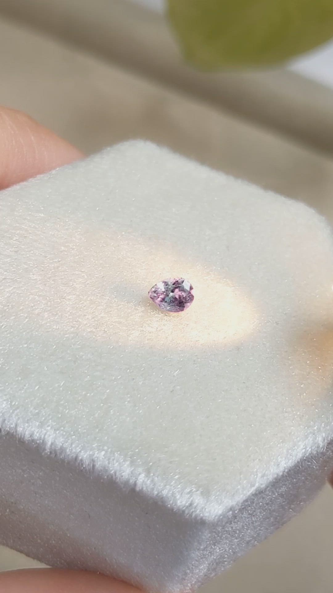 0.34 Ct. Alexandrite from Russia Size Video