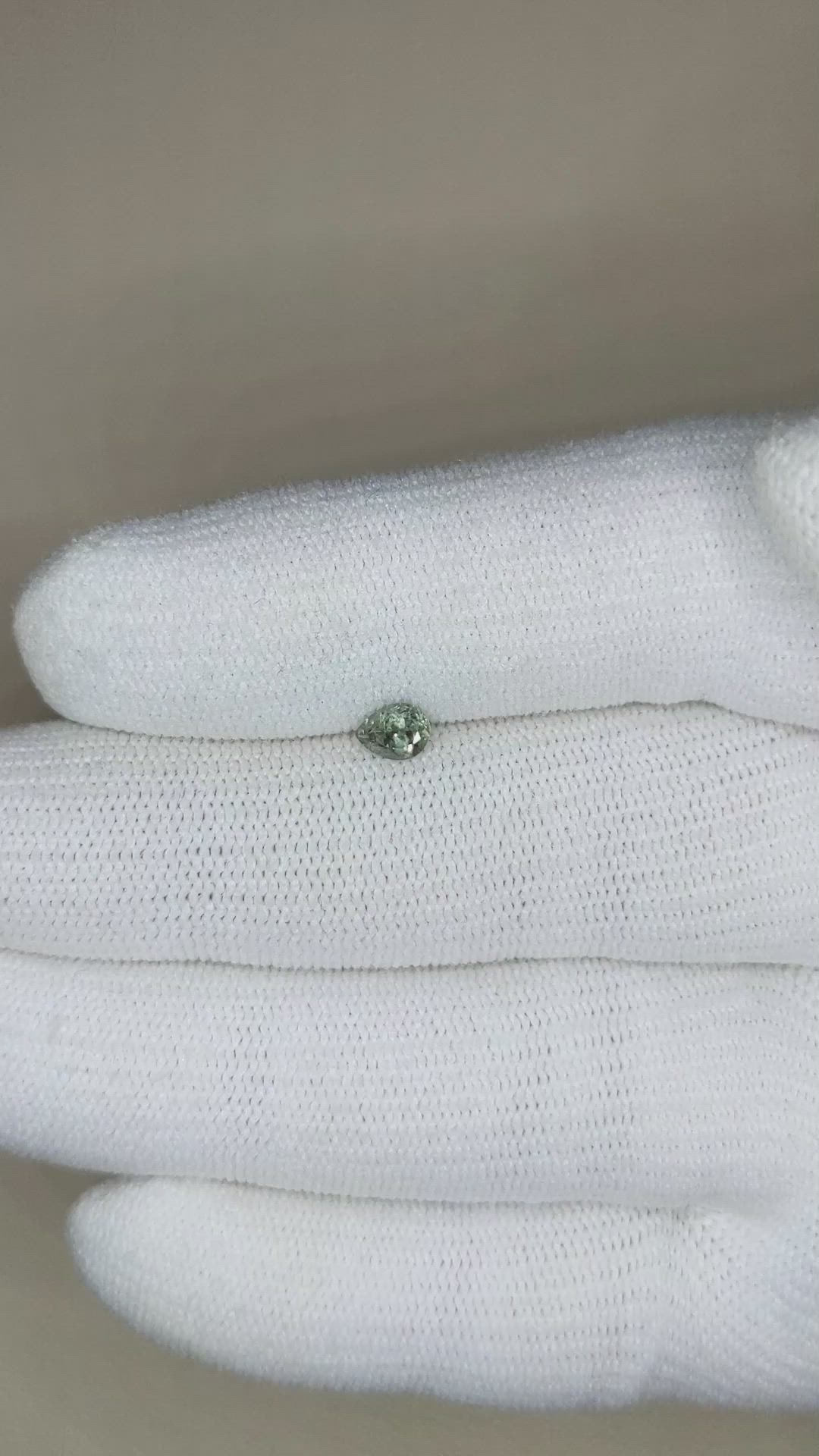 0.34 Ct. Alexandrite from Russia Size Video