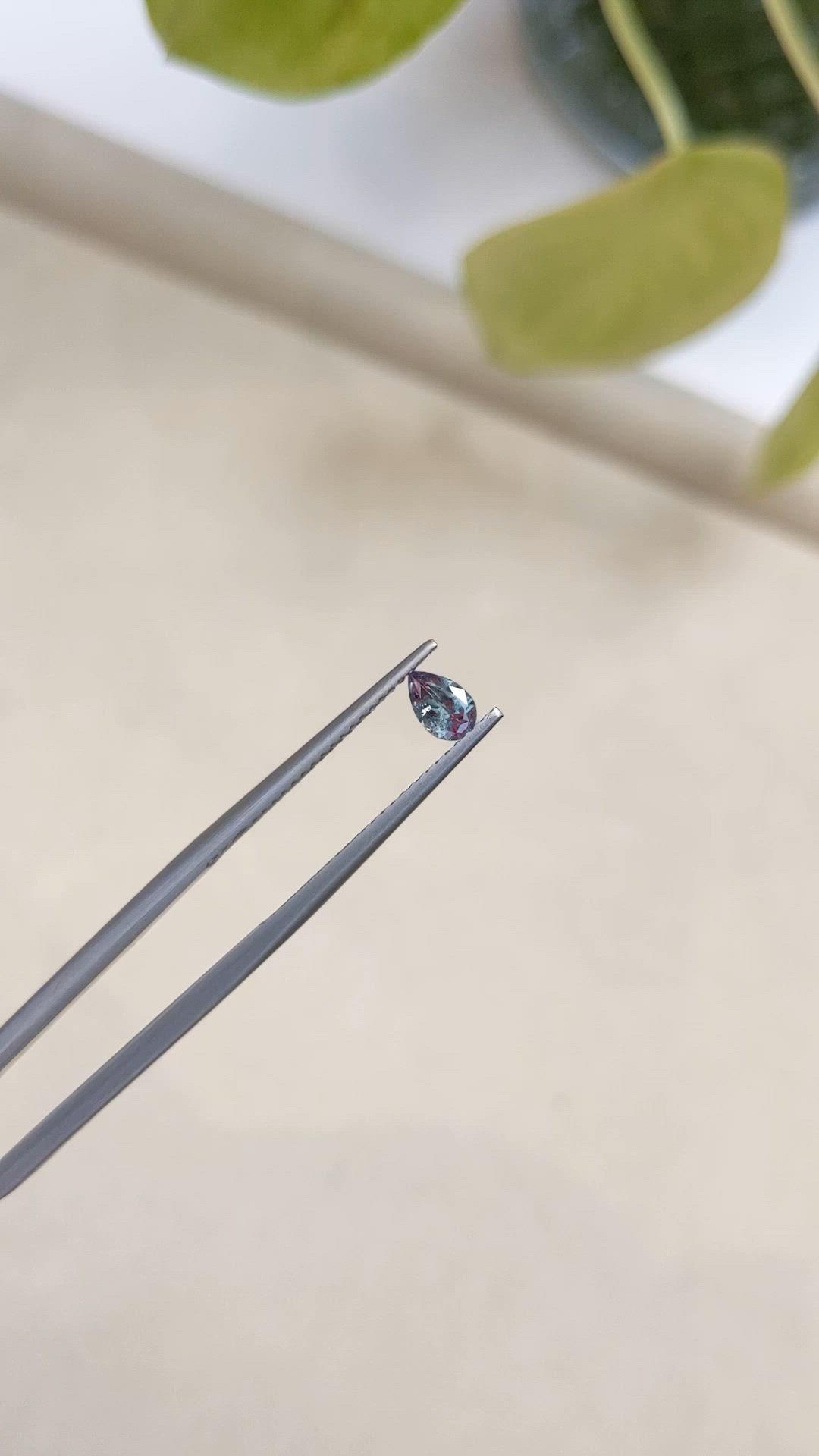 0.34 Ct. Alexandrite from Russia Size Video