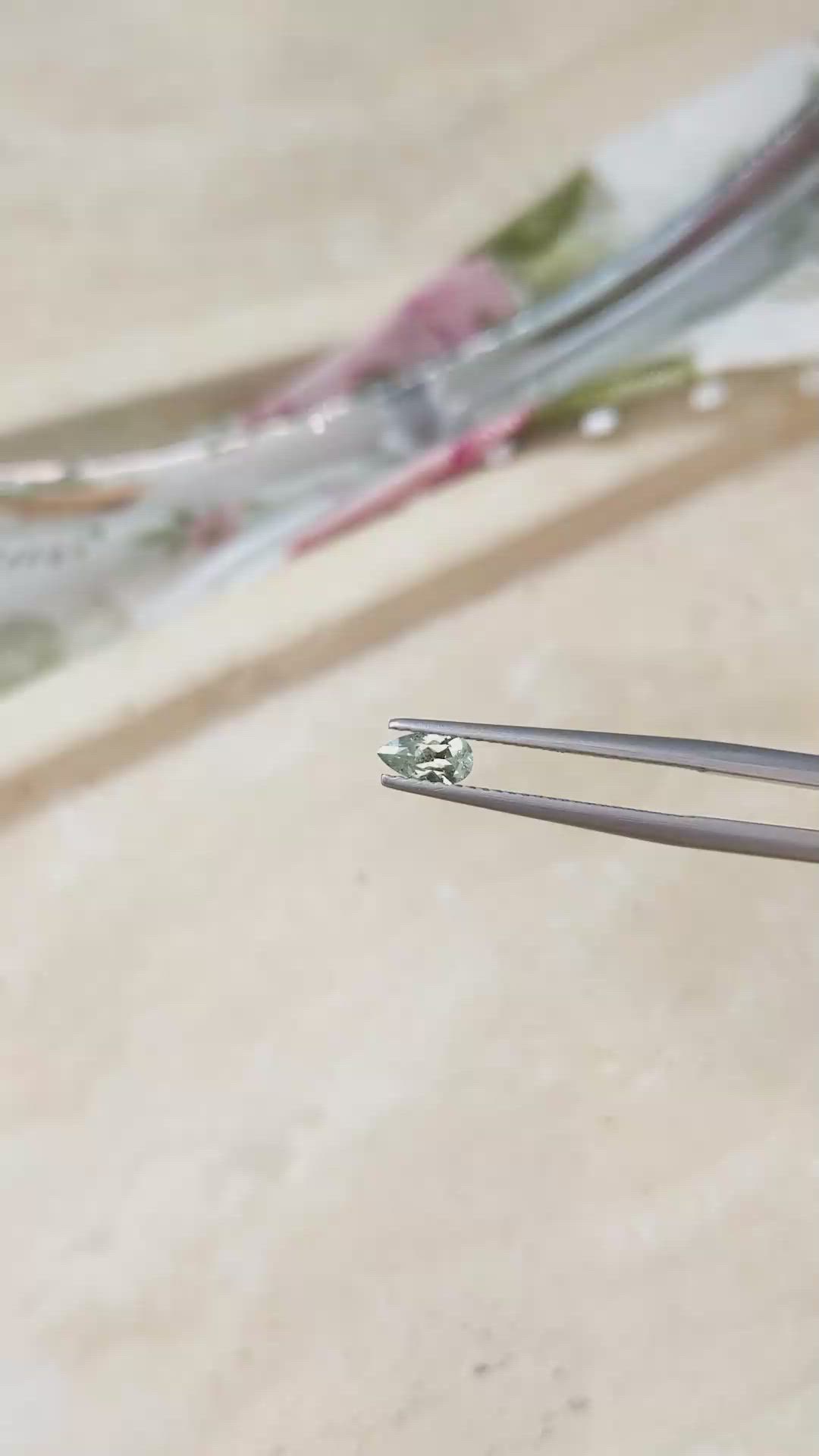 0.34 Ct. Alexandrite from Russia Size Video