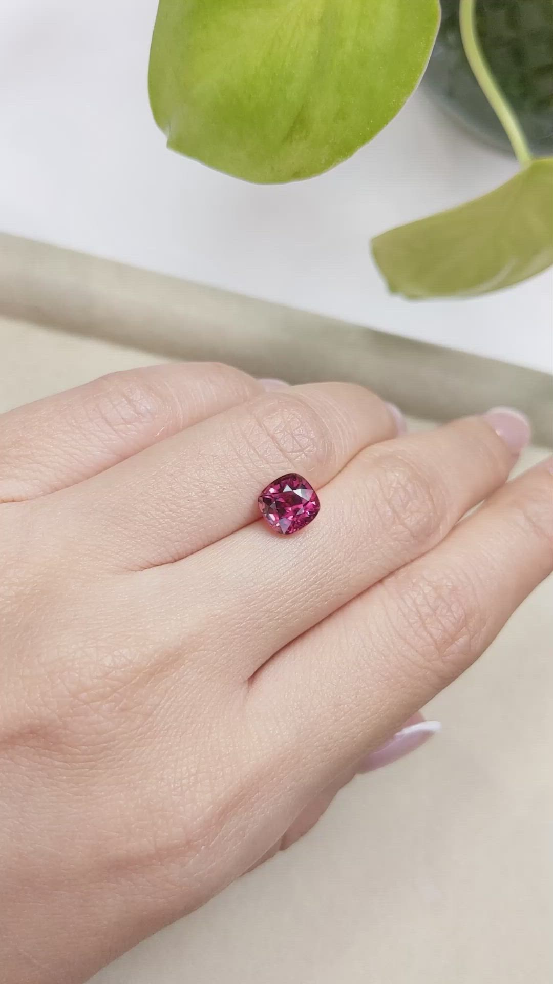 3.25 Ct. Zircon from Tanzania Size Video