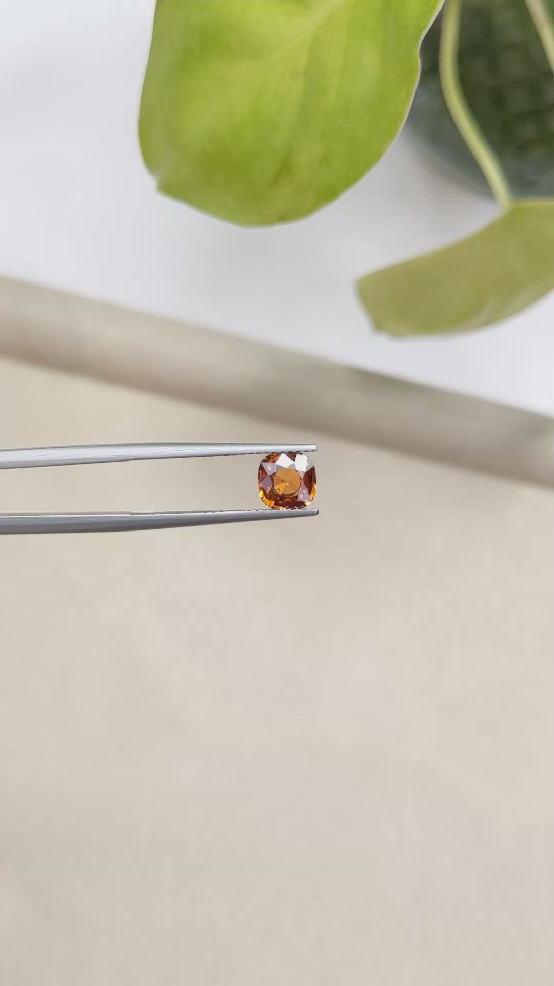 1.66 Ct. Zircon from Madagascar Size Video