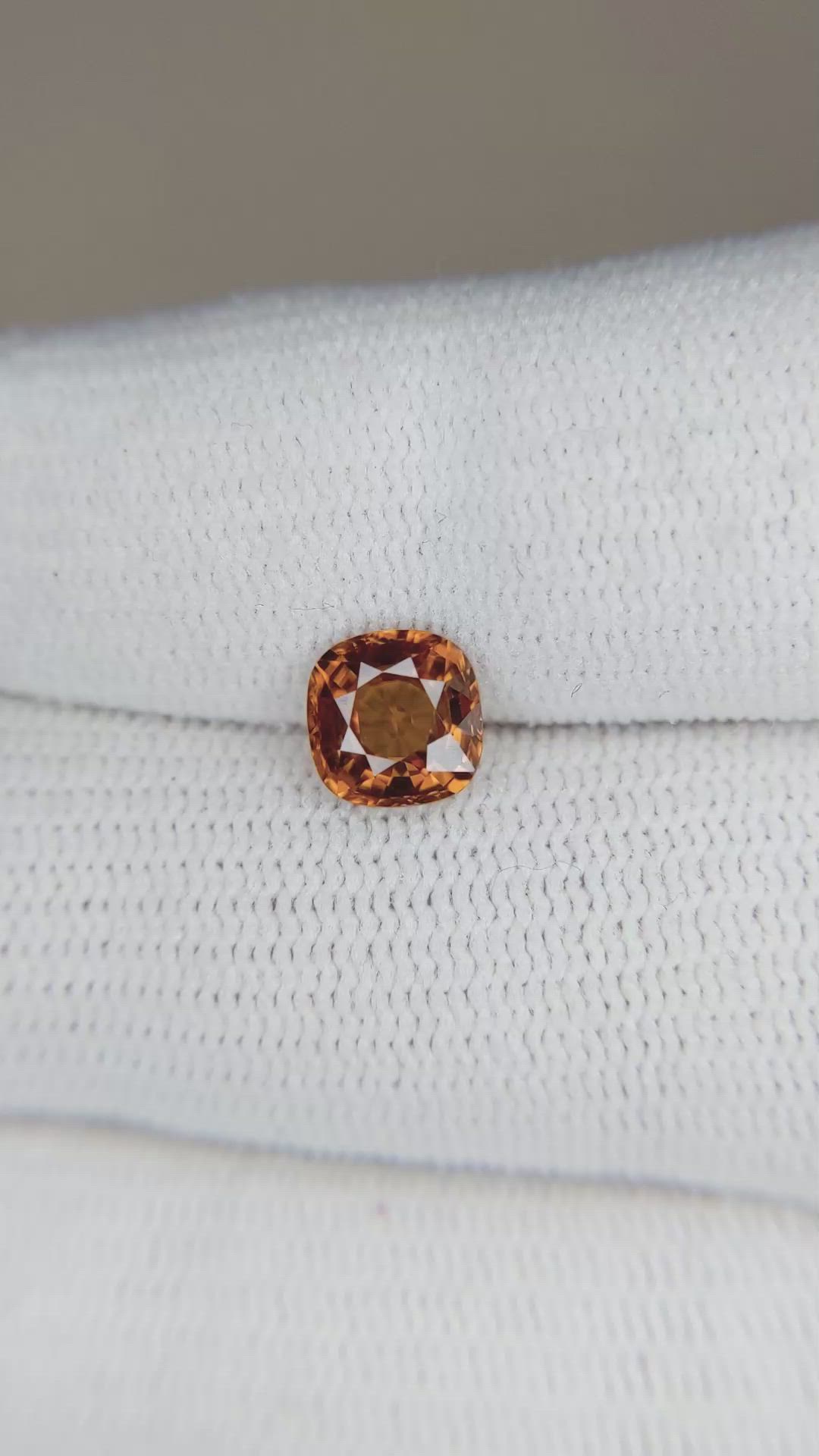 1.66 Ct. Zircon from Madagascar Size Video