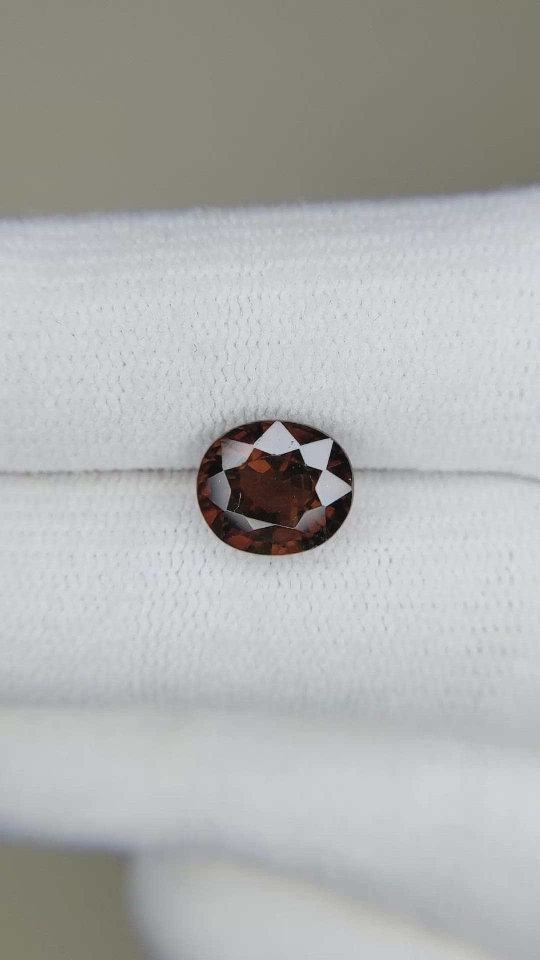 3.04 Ct. Zircon from Cambodia Size Video