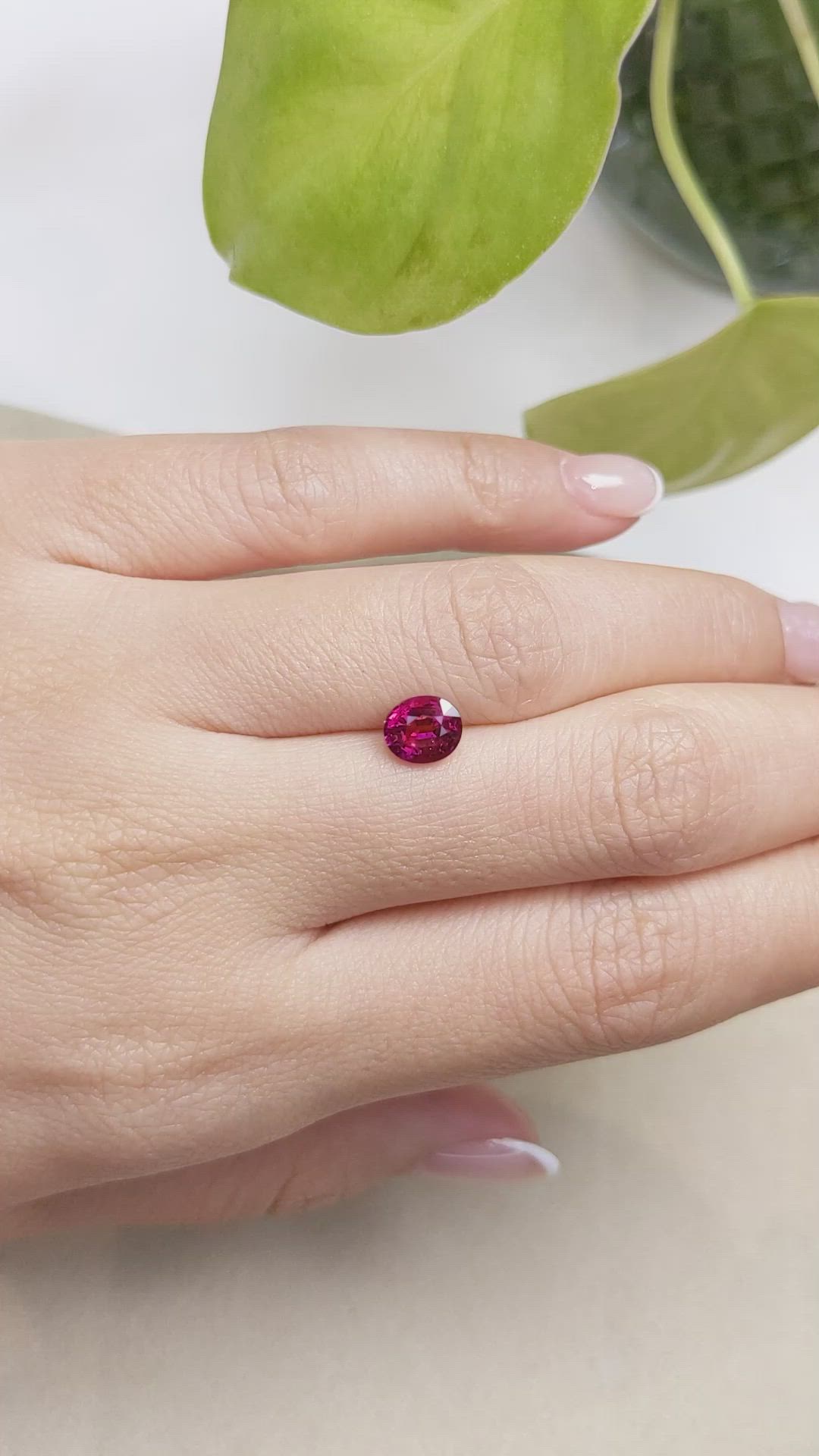 1.30 Ct. Tourmaline from Africa Size Video