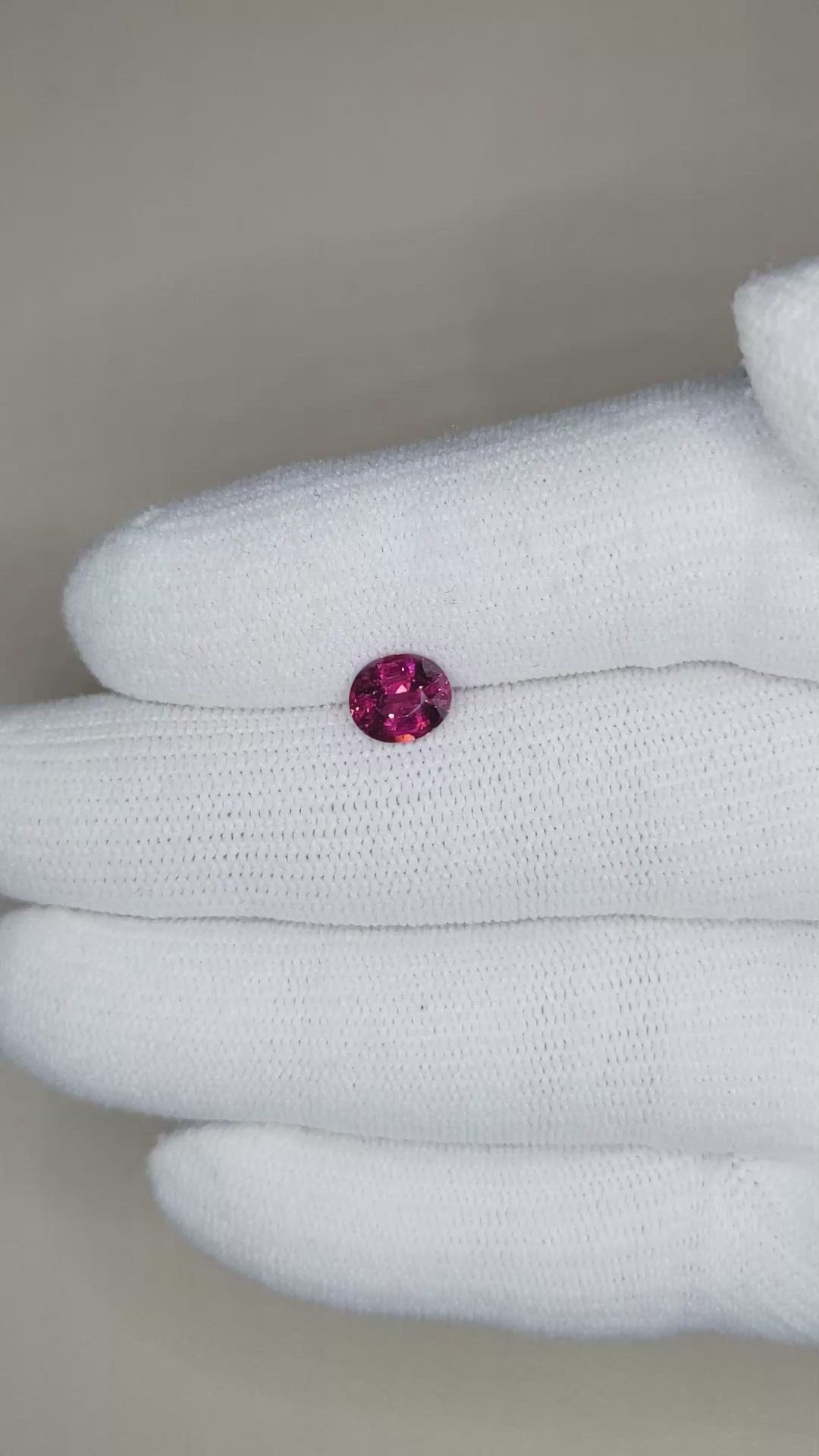 1.30 Ct. Tourmaline from Africa Size Video