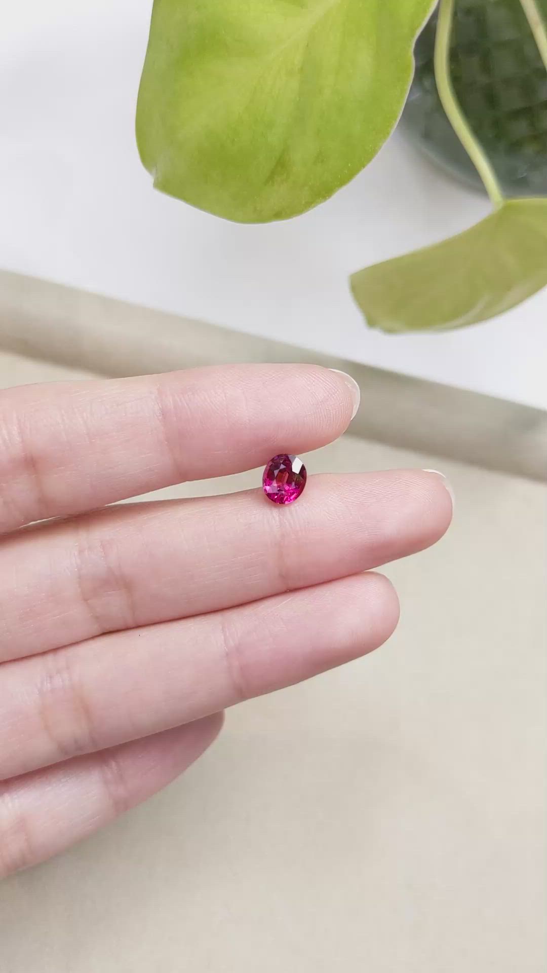1.30 Ct. Tourmaline from Africa Size Video
