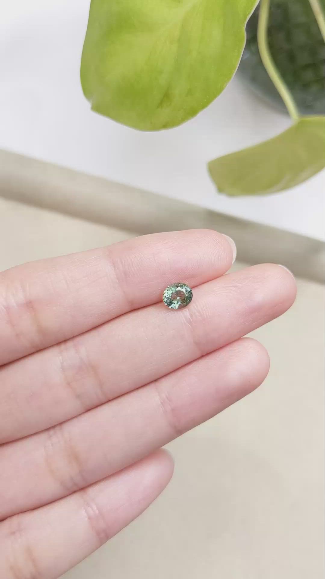 0.80 Ct. Tourmaline from Africa Size Video
