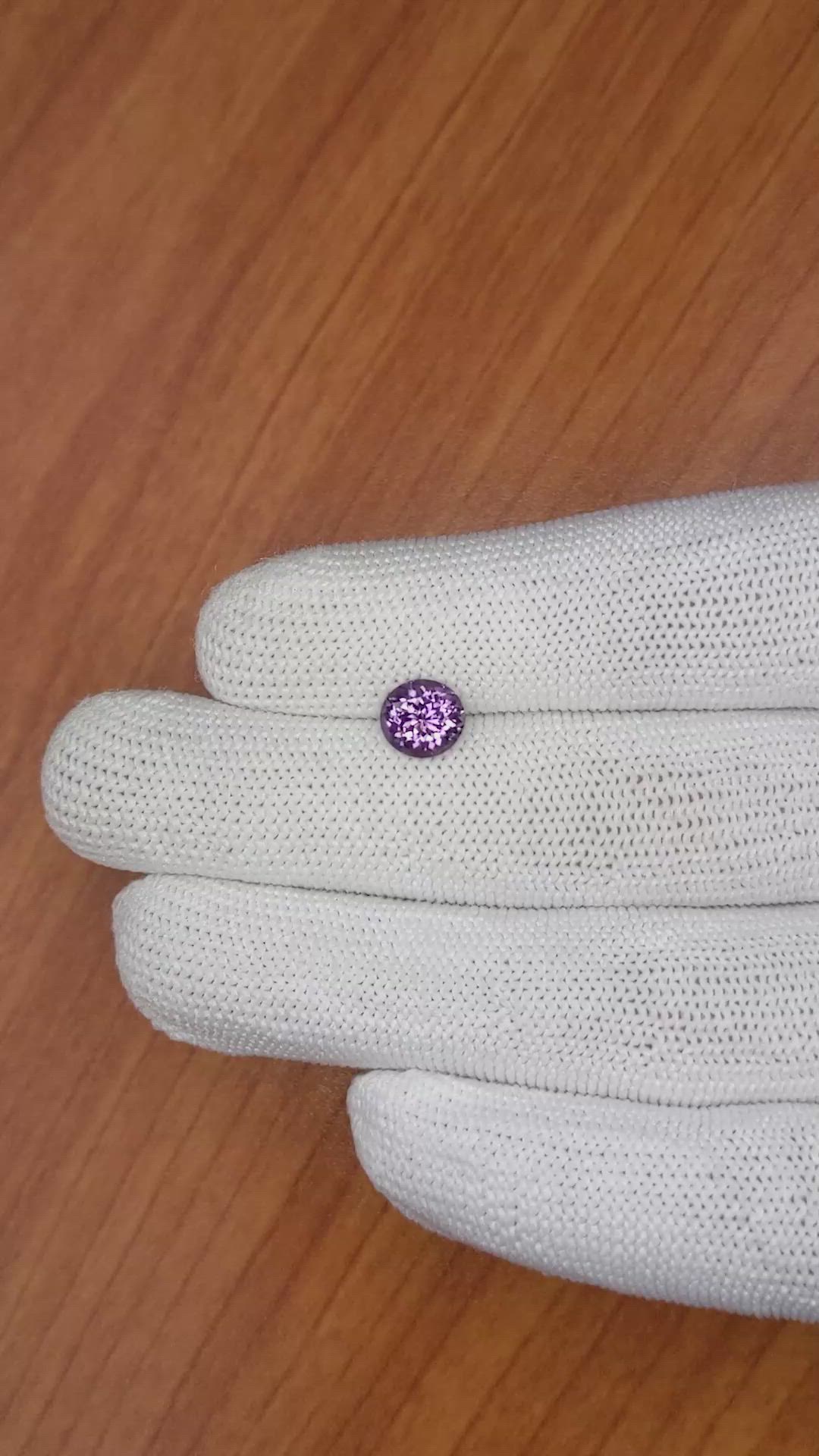 1.63 Ct. Spinel from Ceylon (Sri Lanka) Size Video