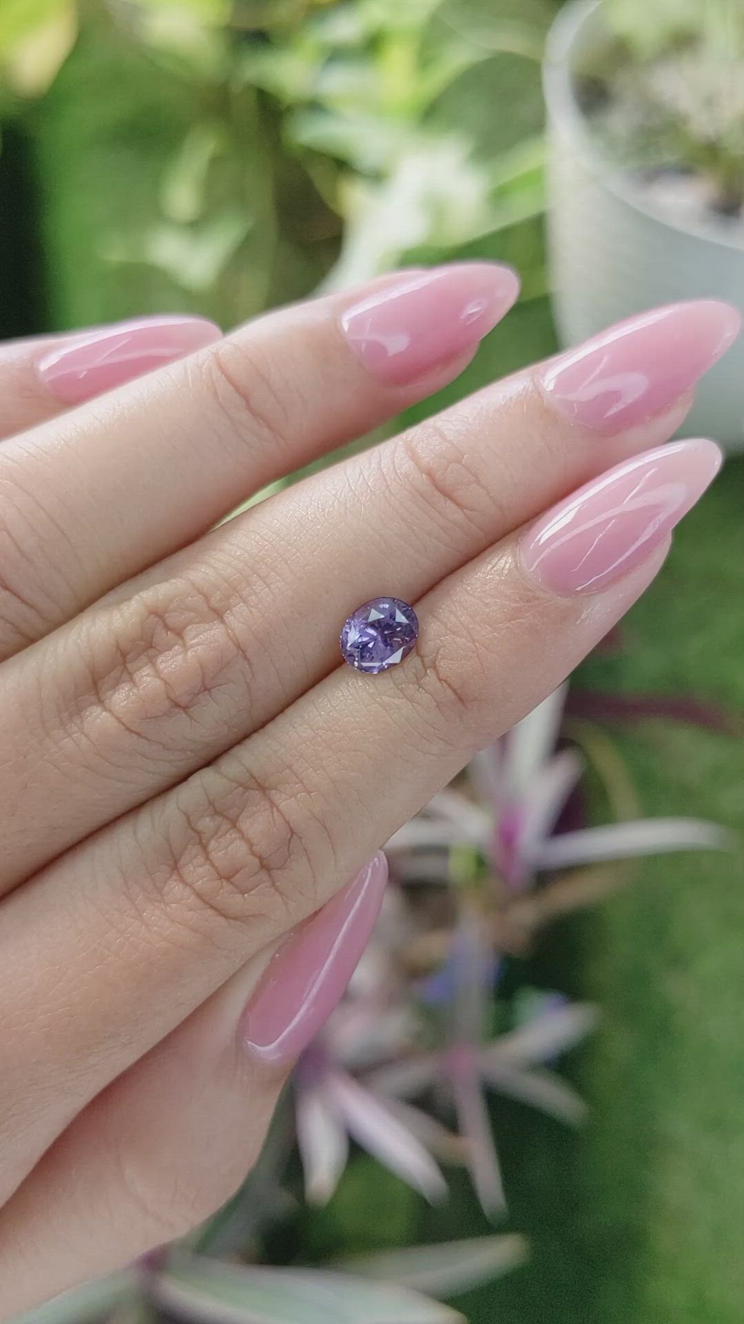 1.25 Ct. Spinel from Ceylon (Sri Lanka) Size Video