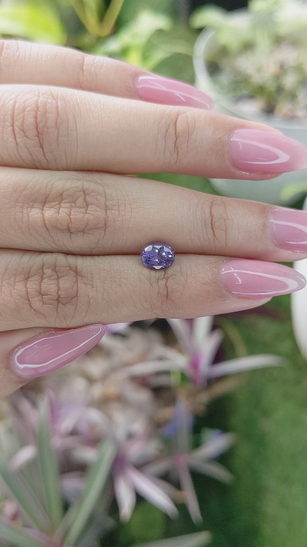 1.25 Ct. Spinel from Ceylon (Sri Lanka) Size Video