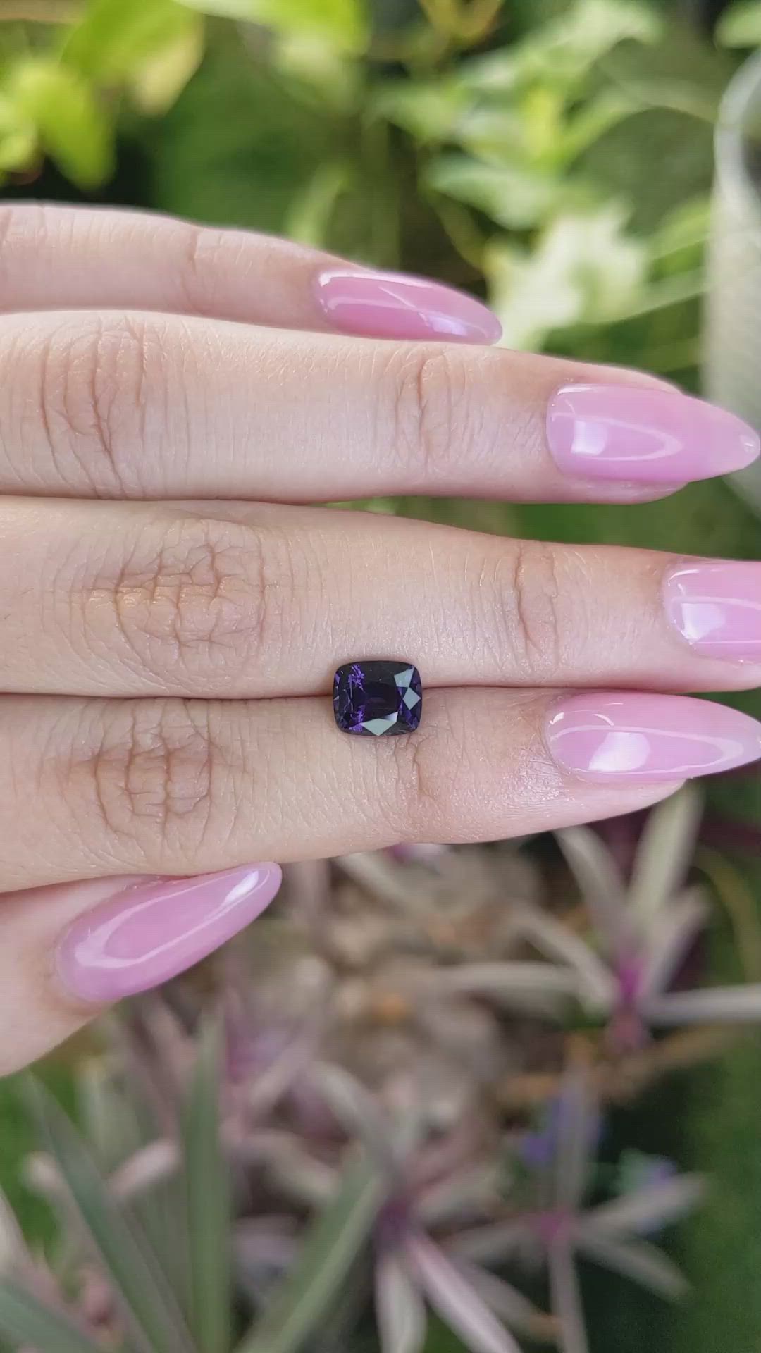 1.56 Ct. Spinel from Ceylon (Sri Lanka) Size Video