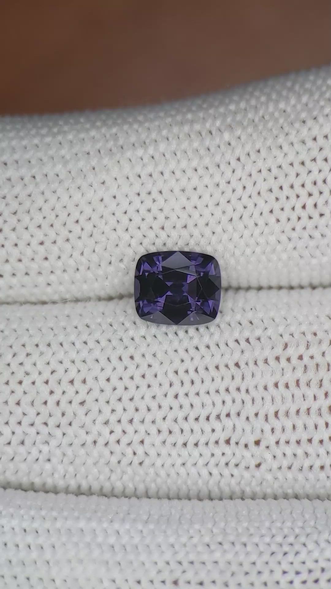 1.56 Ct. Spinel from Ceylon (Sri Lanka) Size Video