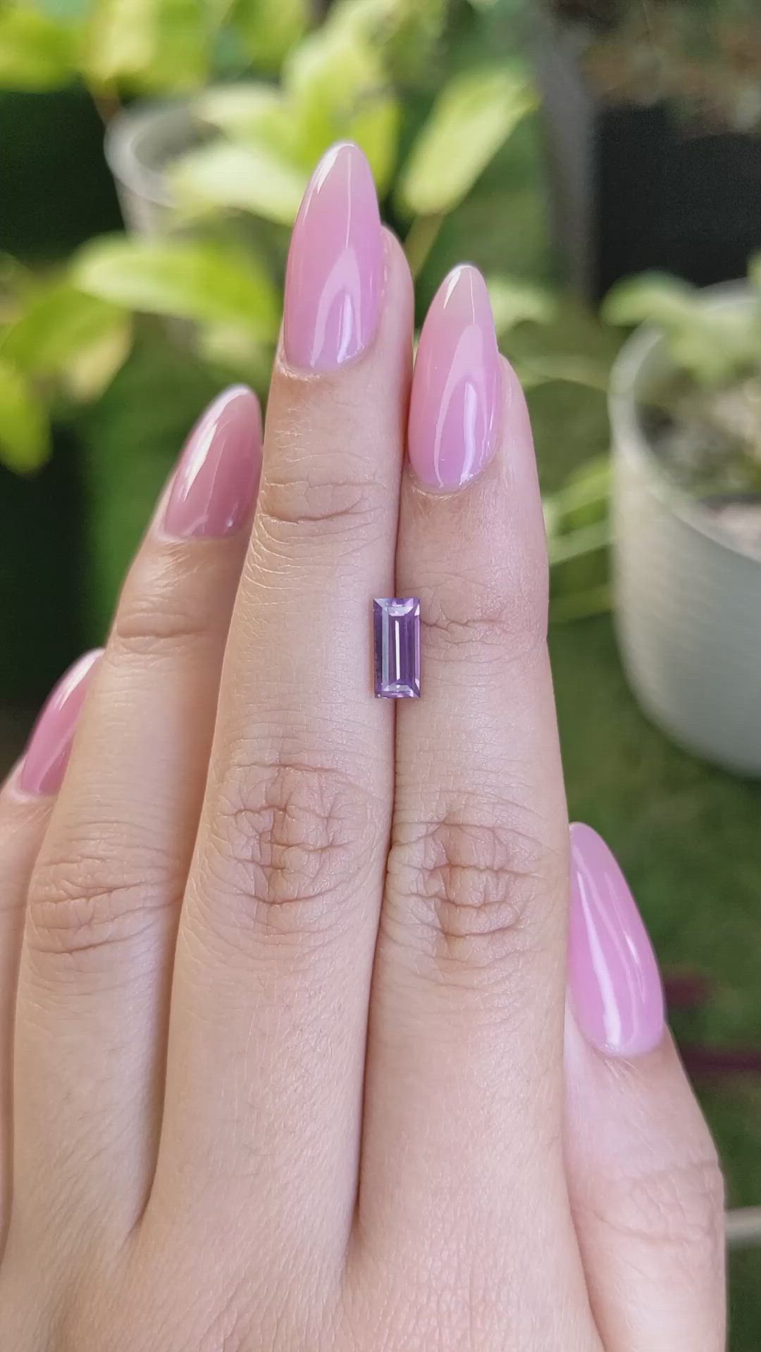 1.18 Ct. Spinel from Ceylon (Sri Lanka) Size Video