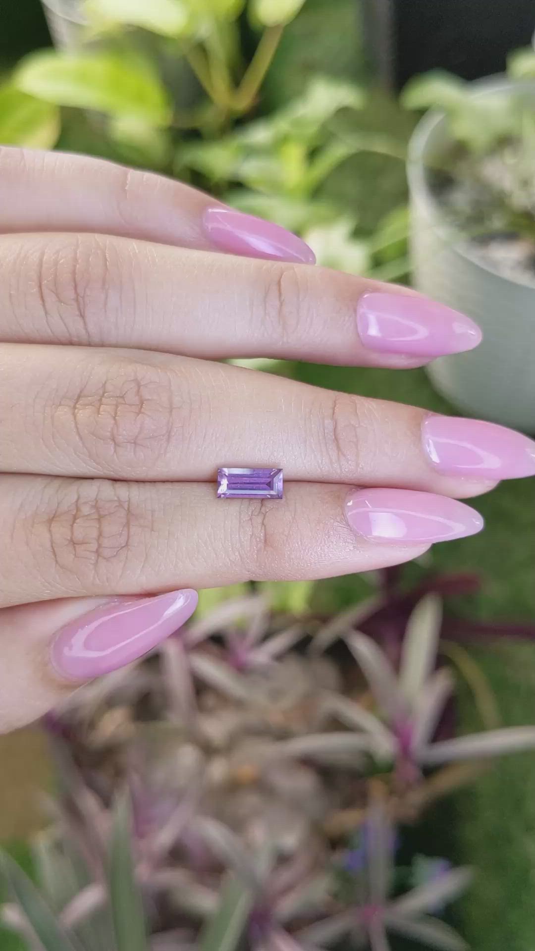 1.18 Ct. Spinel from Ceylon (Sri Lanka) Size Video