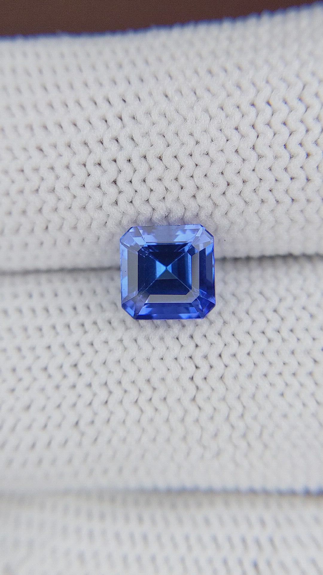1.85 Ct. Tanzanite from Tanzania Size Video