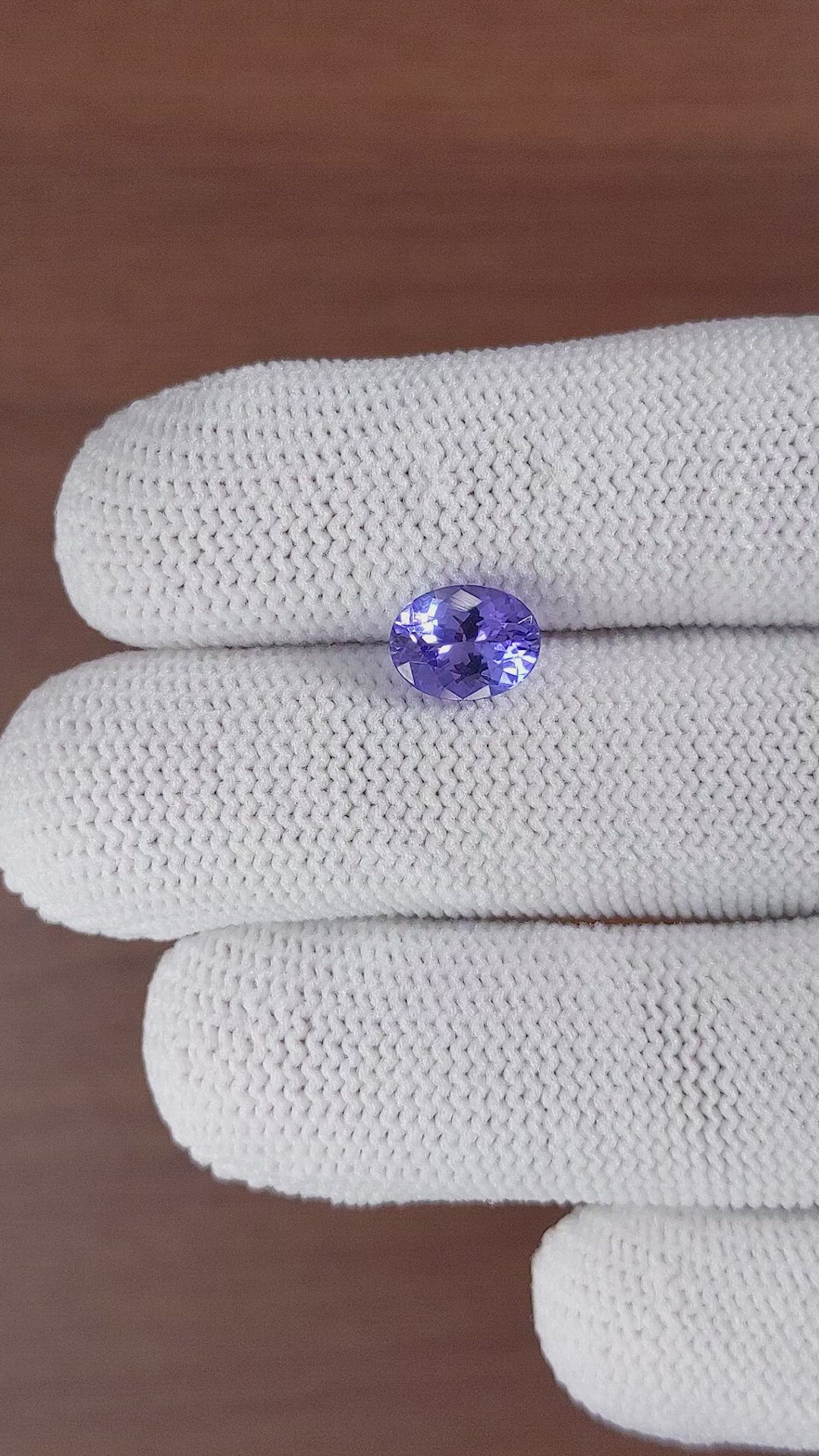 2.05 Ct. Tanzanite from Tanzania Size Video