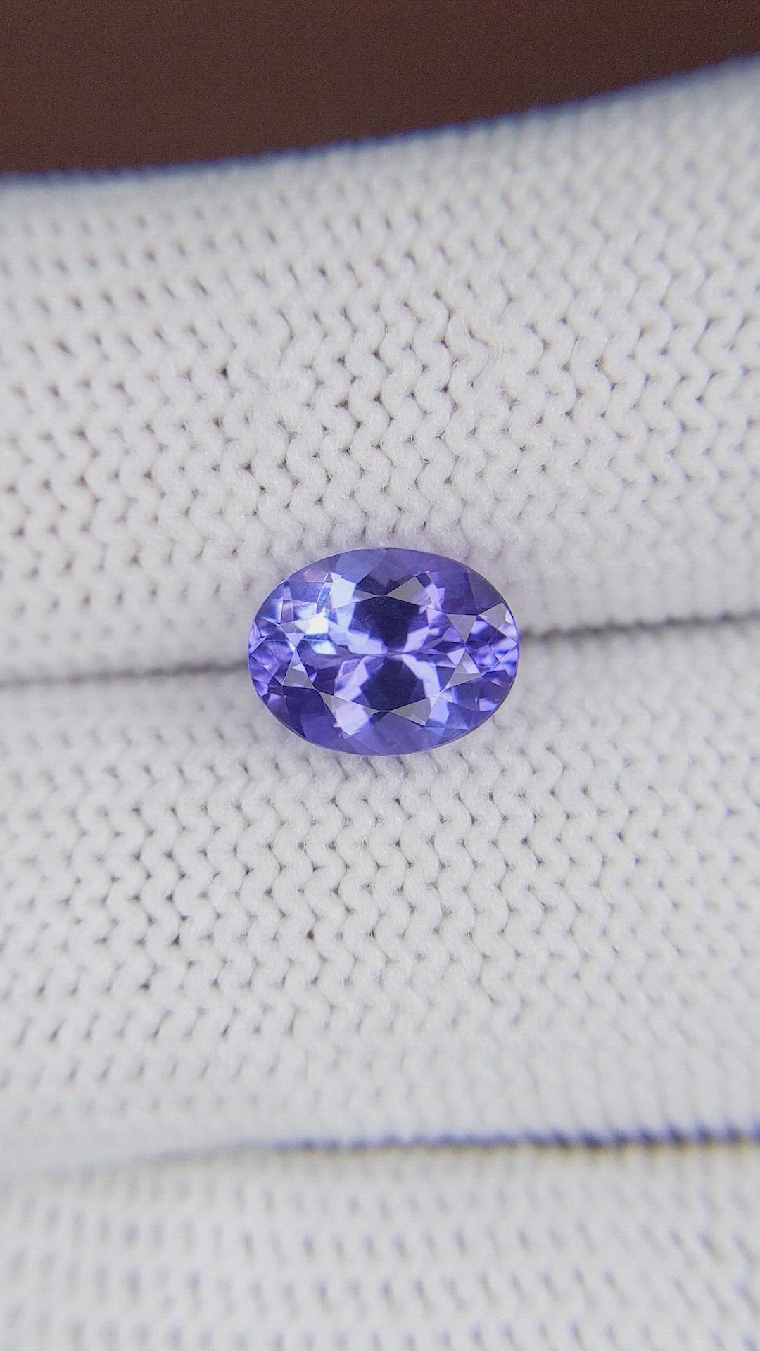 2.05 Ct. Tanzanite from Tanzania Size Video