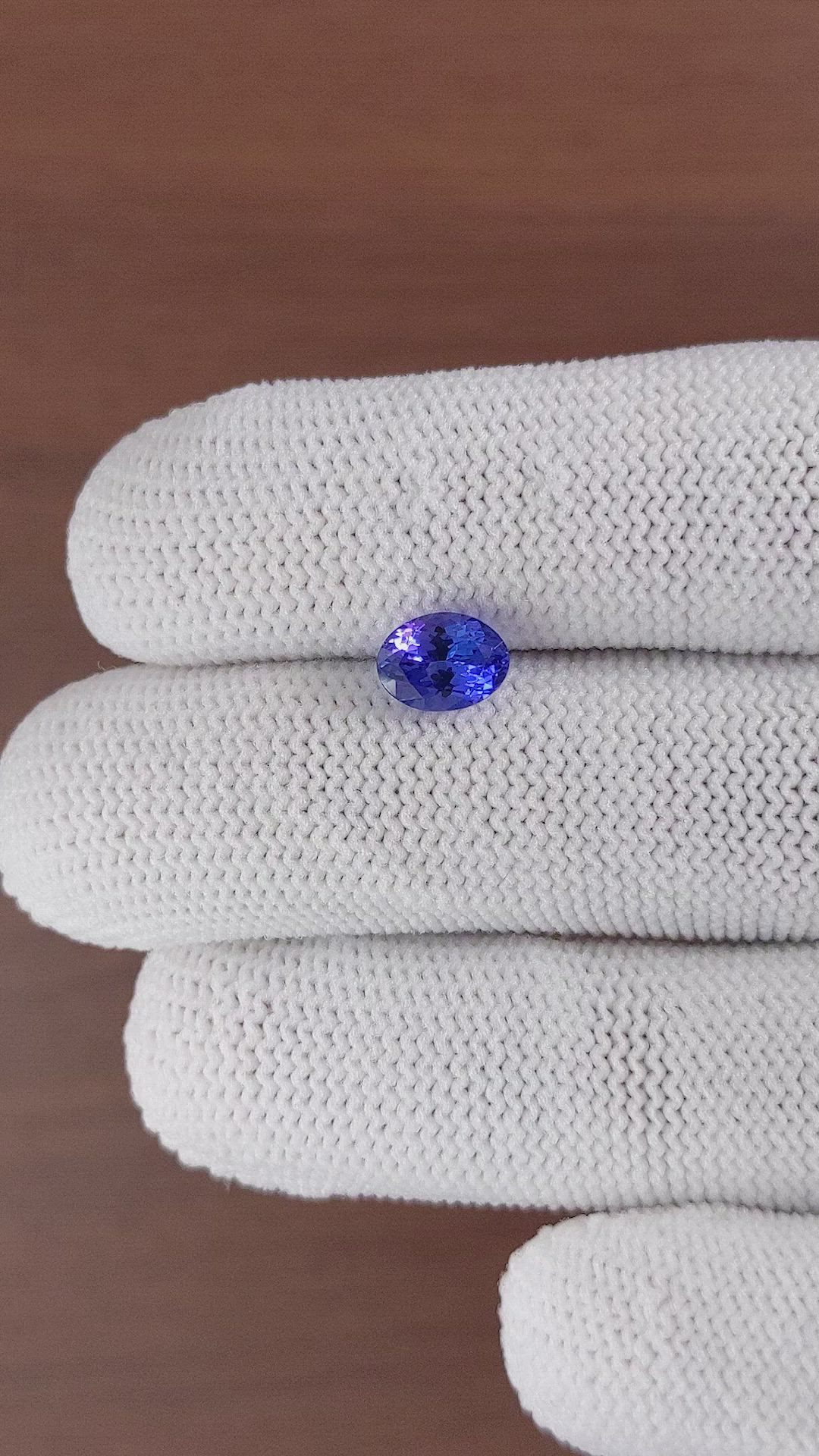 1.41 Ct. Tanzanite from Tanzania Size Video