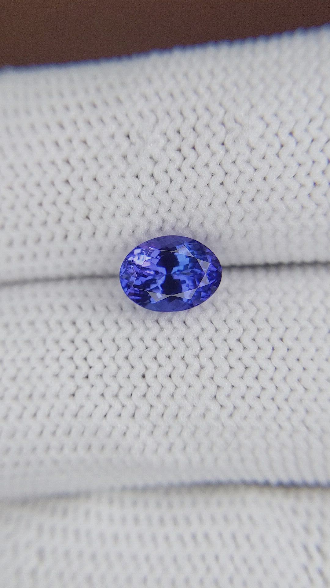 1.41 Ct. Tanzanite from Tanzania Size Video