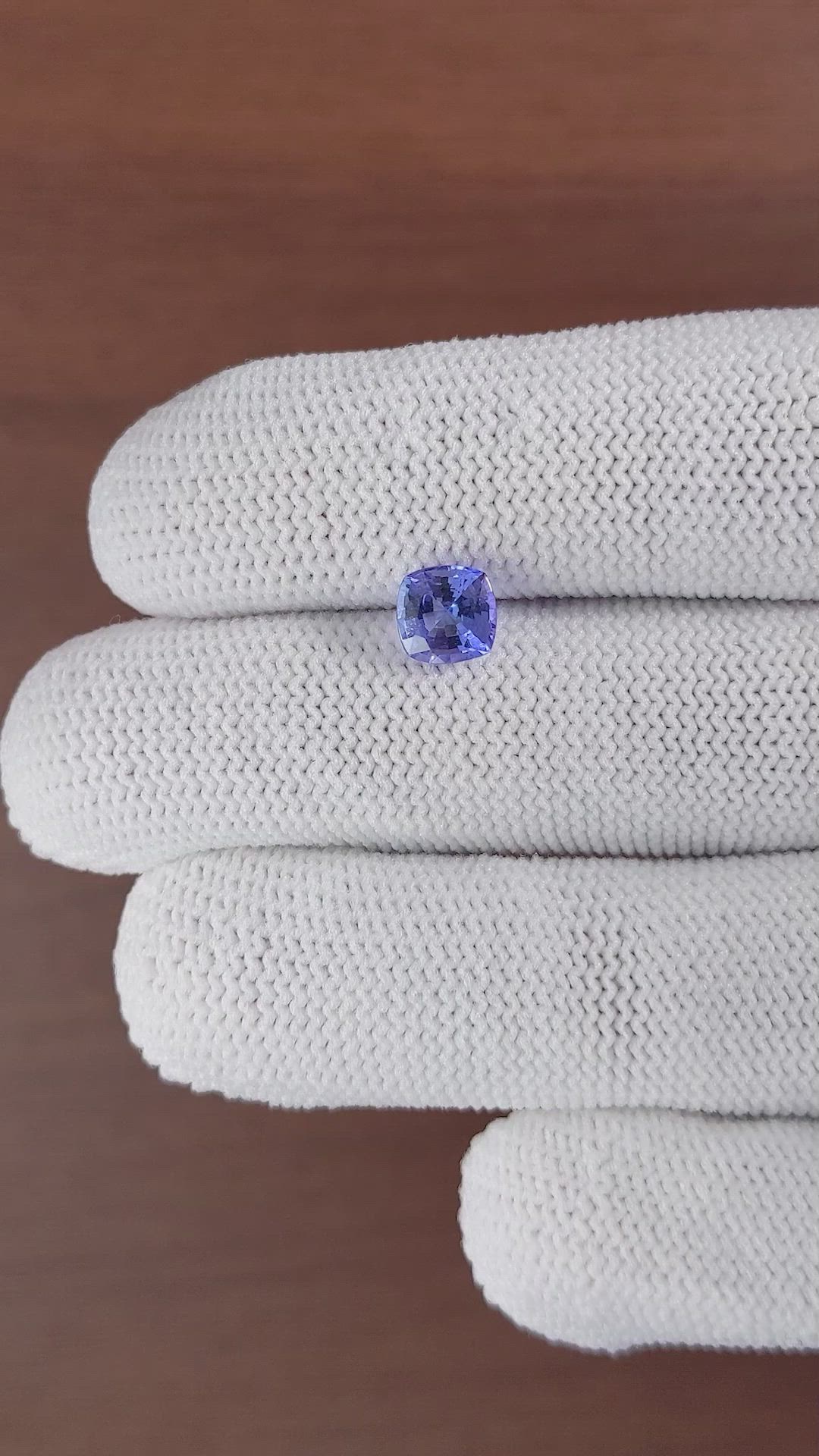 1.35 Ct. Tanzanite from Tanzania Size Video