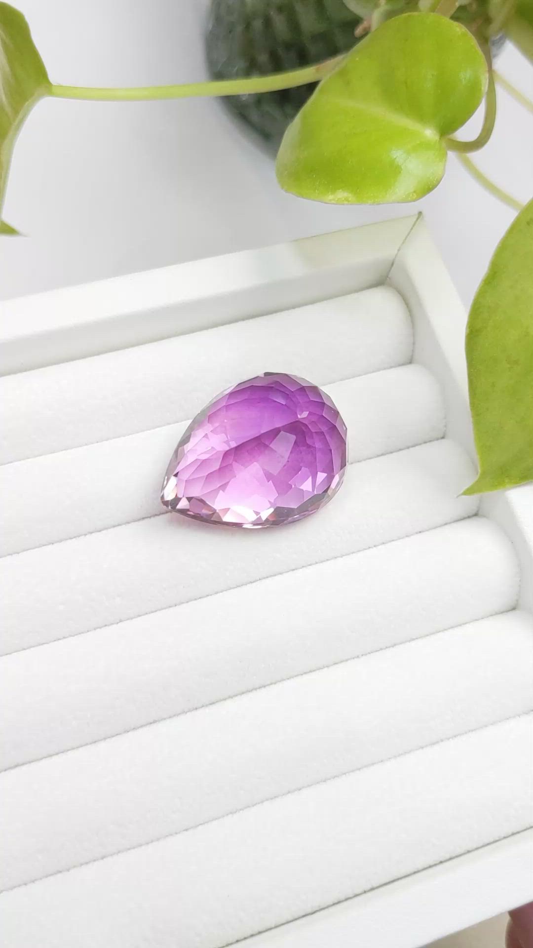 80.68 Ct. Kunzite from Afghanistan Size Video