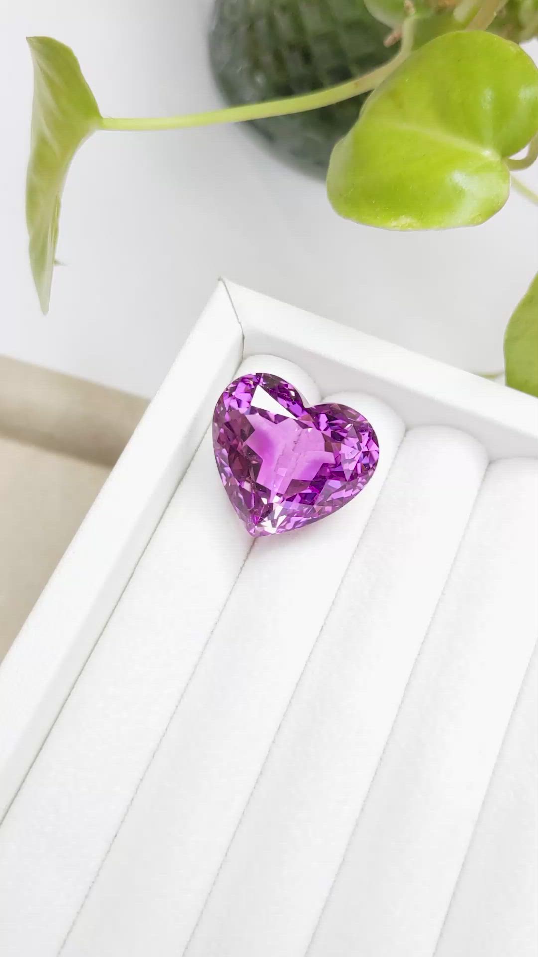 56.41 Ct. Kunzite from Afghanistan Size Video