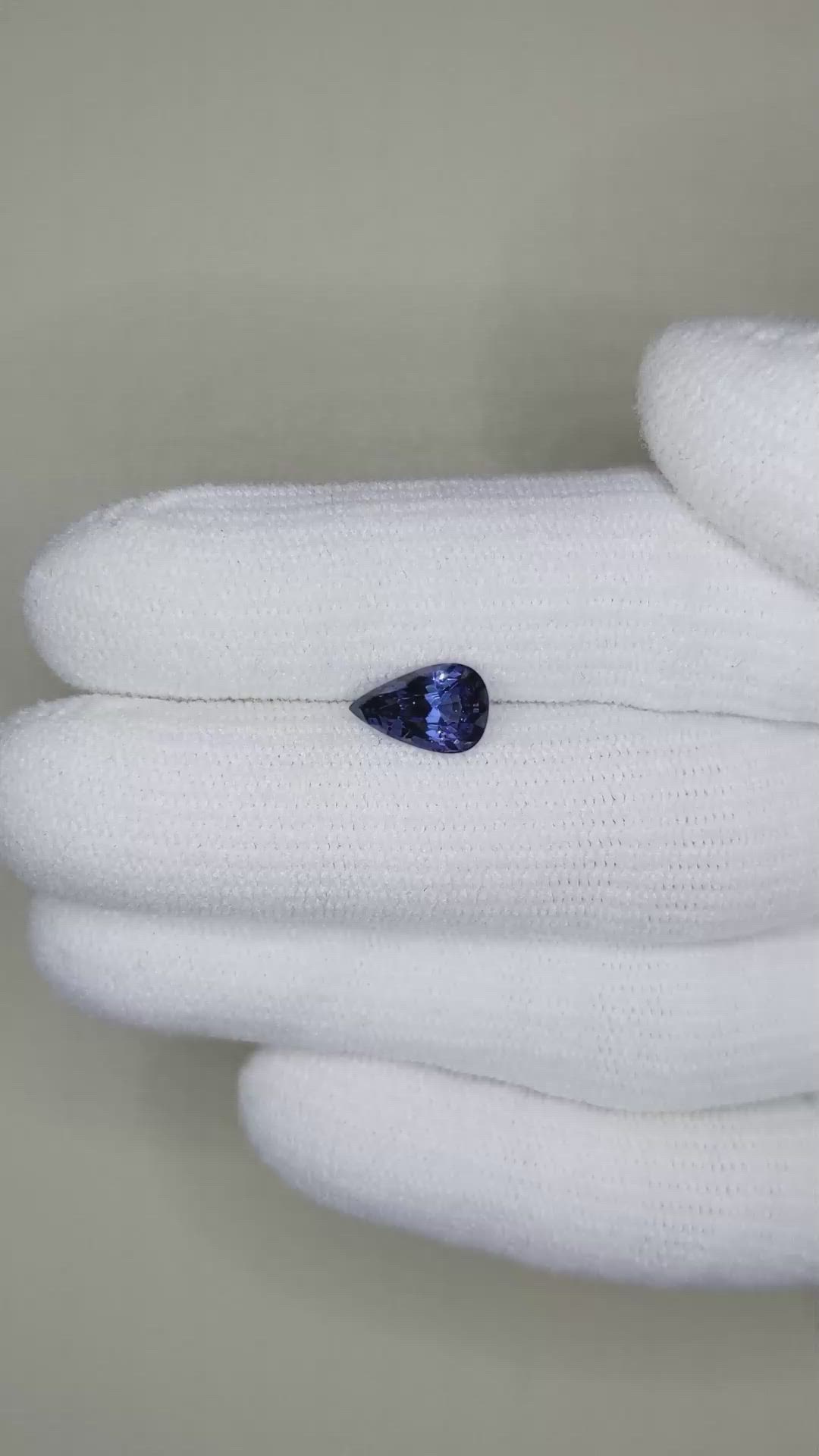 1.42 Ct. Spinel from Burma (Myanmar) Size Video
