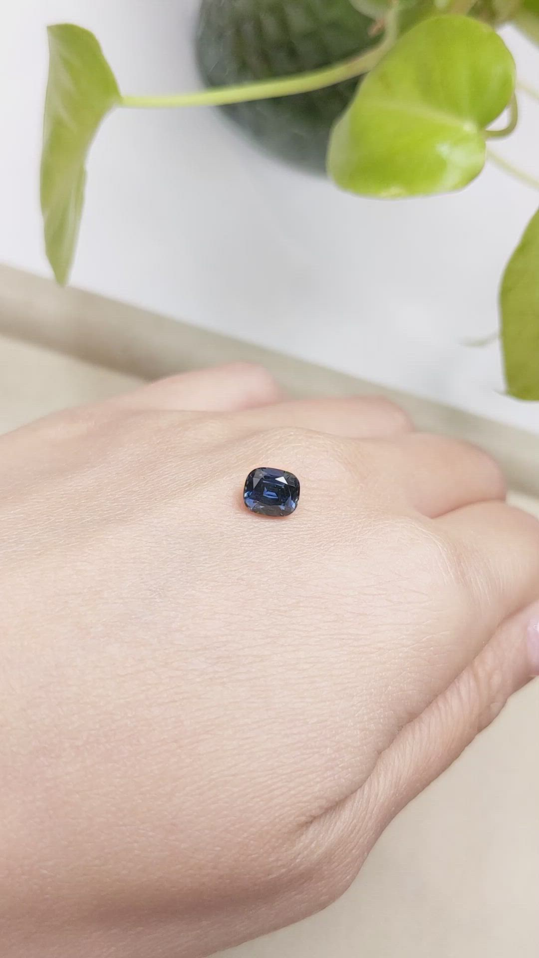 1.63 Ct. Spinel from Burma (Myanmar) Size Video