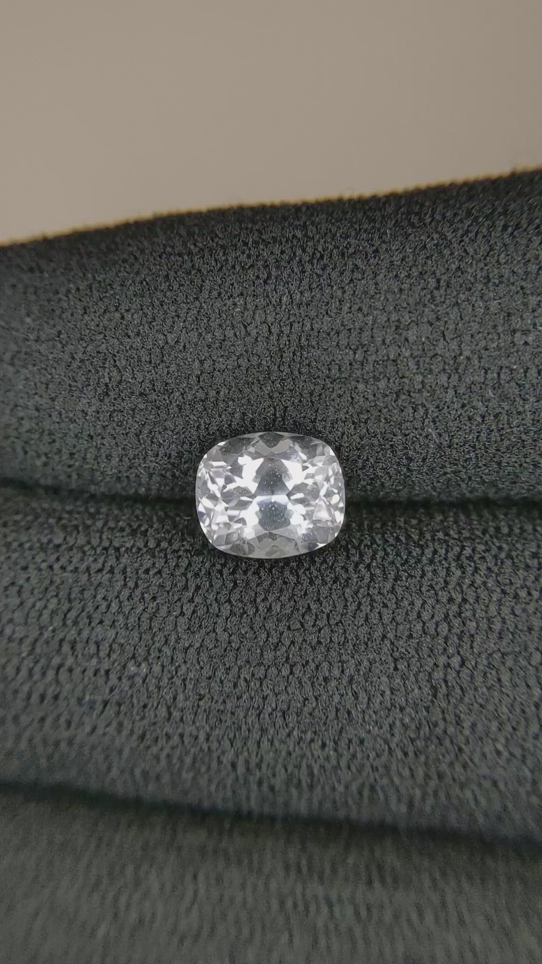 2.02 Ct. Jeremejevite from Madagascar Size Video