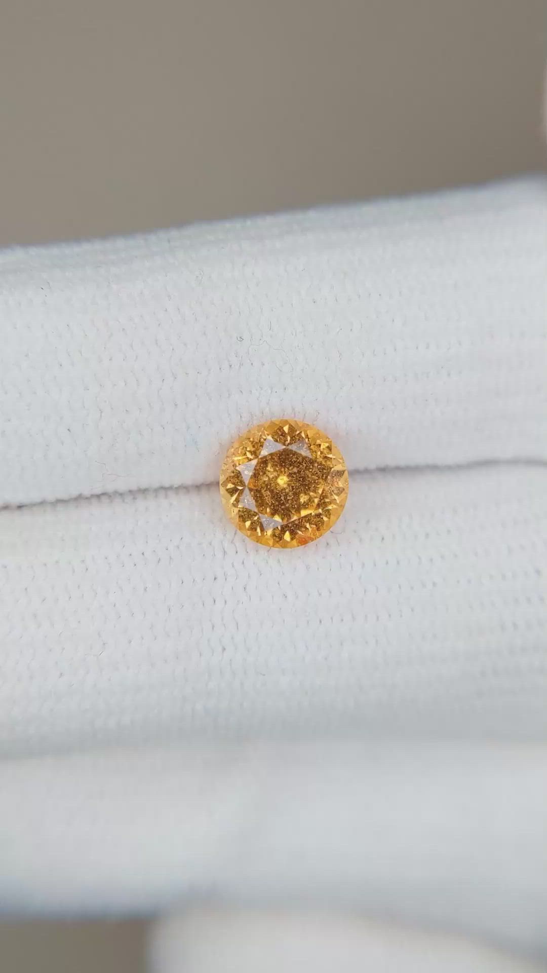 1.49 Ct. Spessartite Garnet Size Video