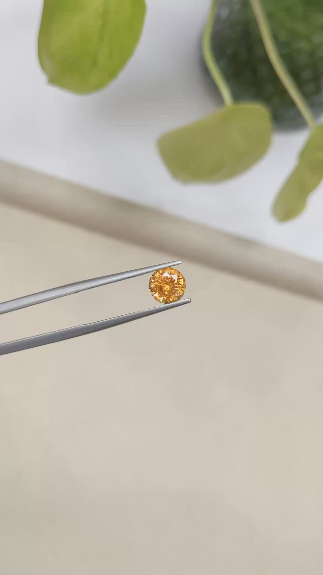 1.49 Ct. Spessartite Garnet Size Video