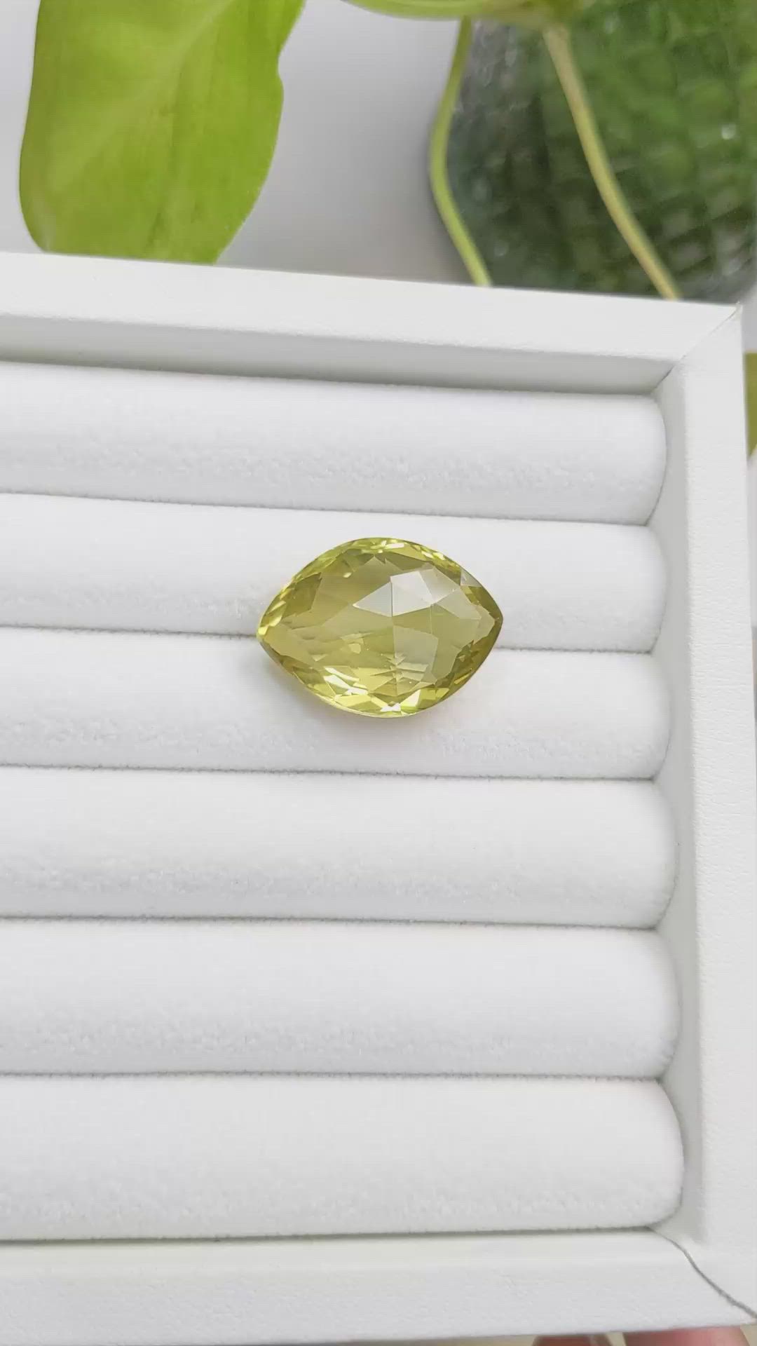 24.64 Ct. Quartz from Brazil Size Video