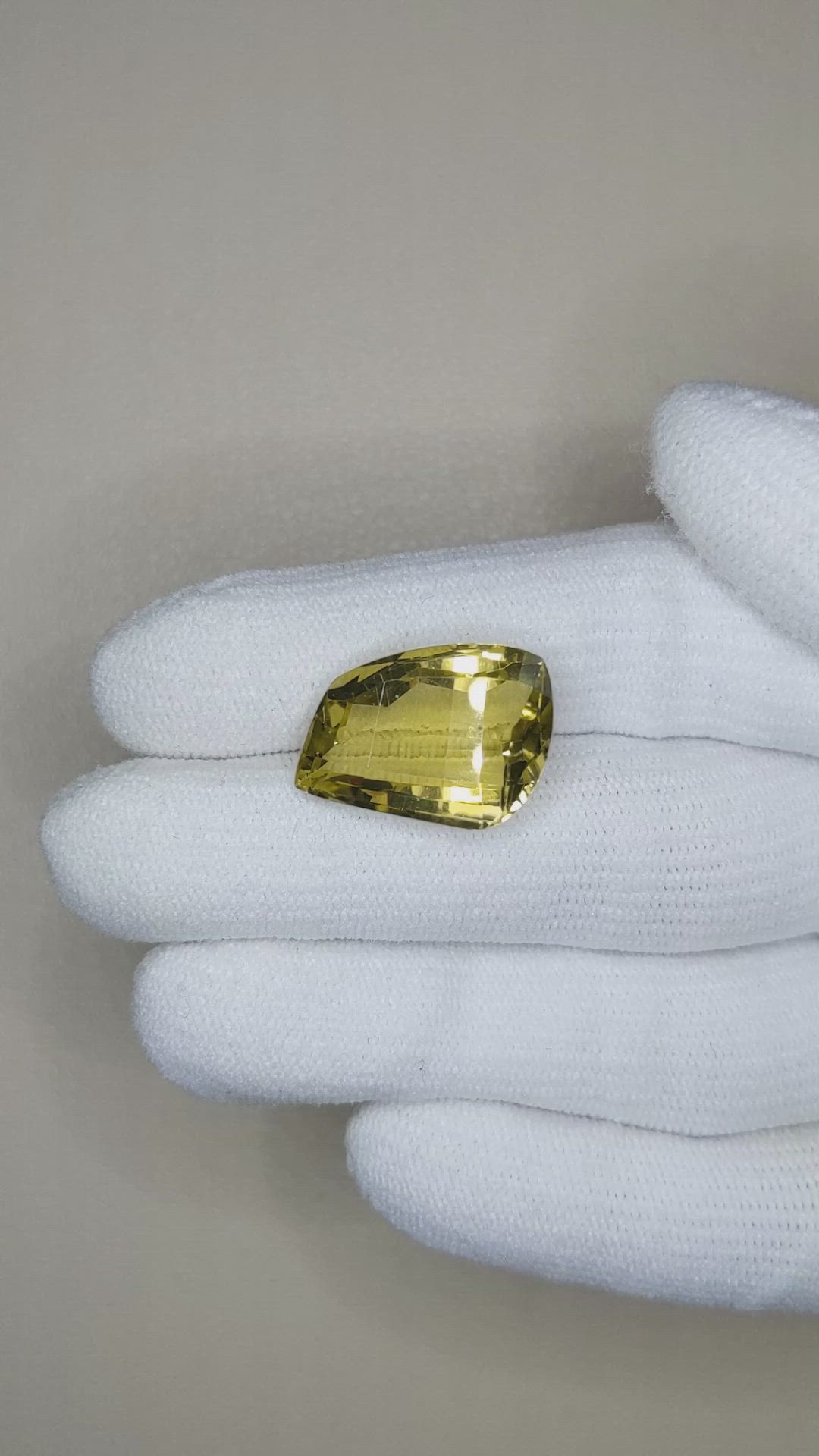11.89 Ct. Quartz from Brazil Size Video