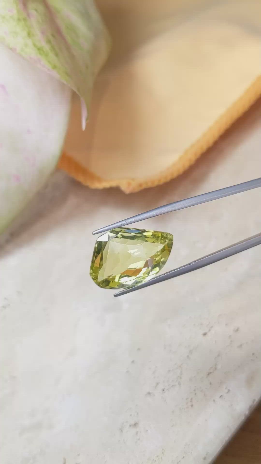 15.06 Ct. Quartz from Brazil Size Video