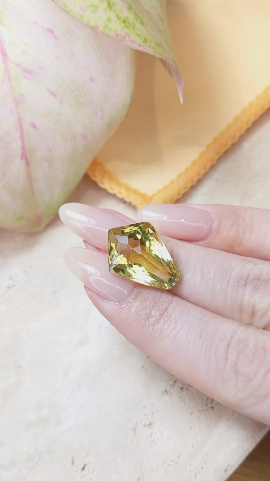 13.04 Ct. Quartz from Brazil Size Video