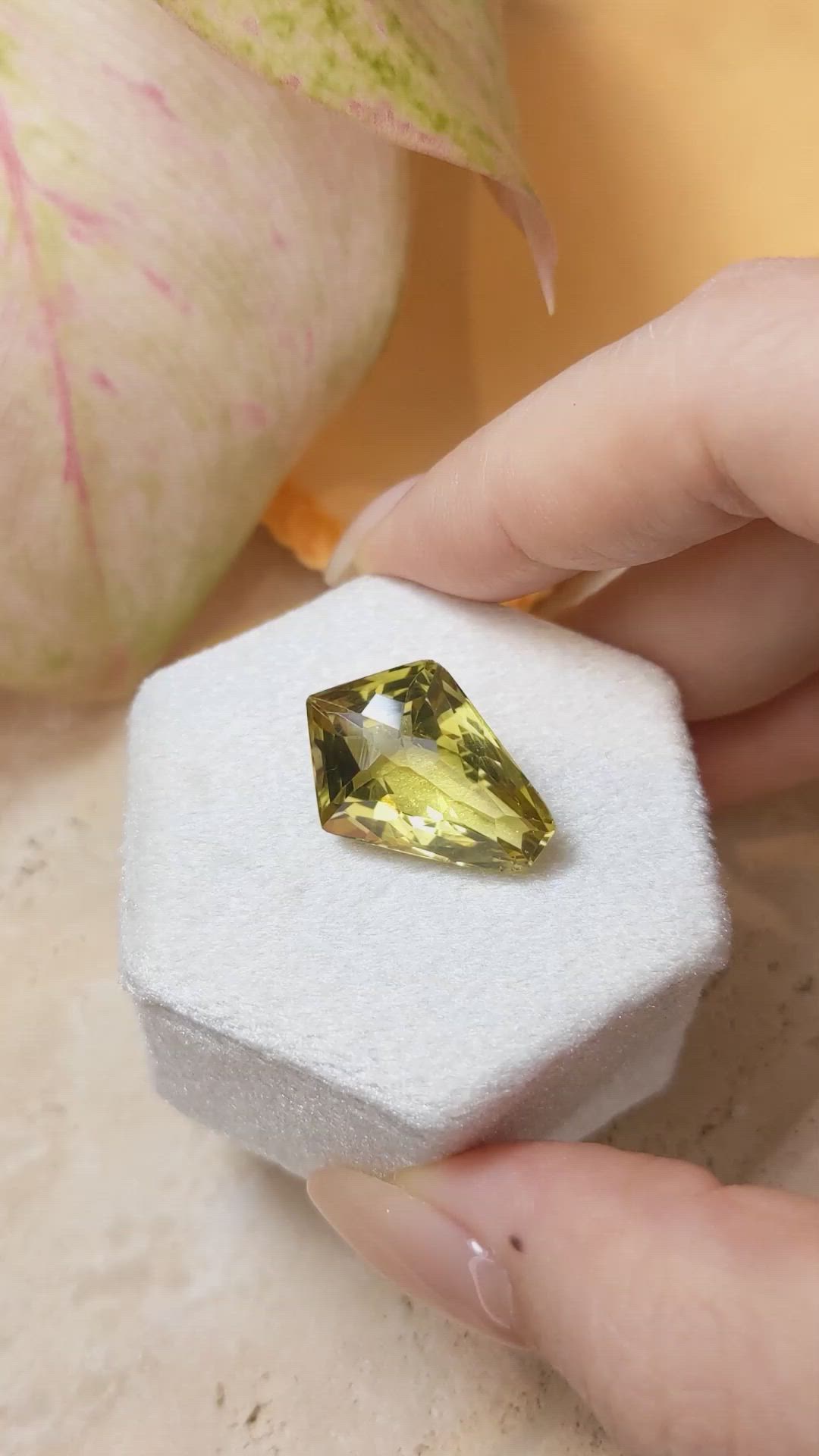 13.04 Ct. Quartz from Brazil Size Video