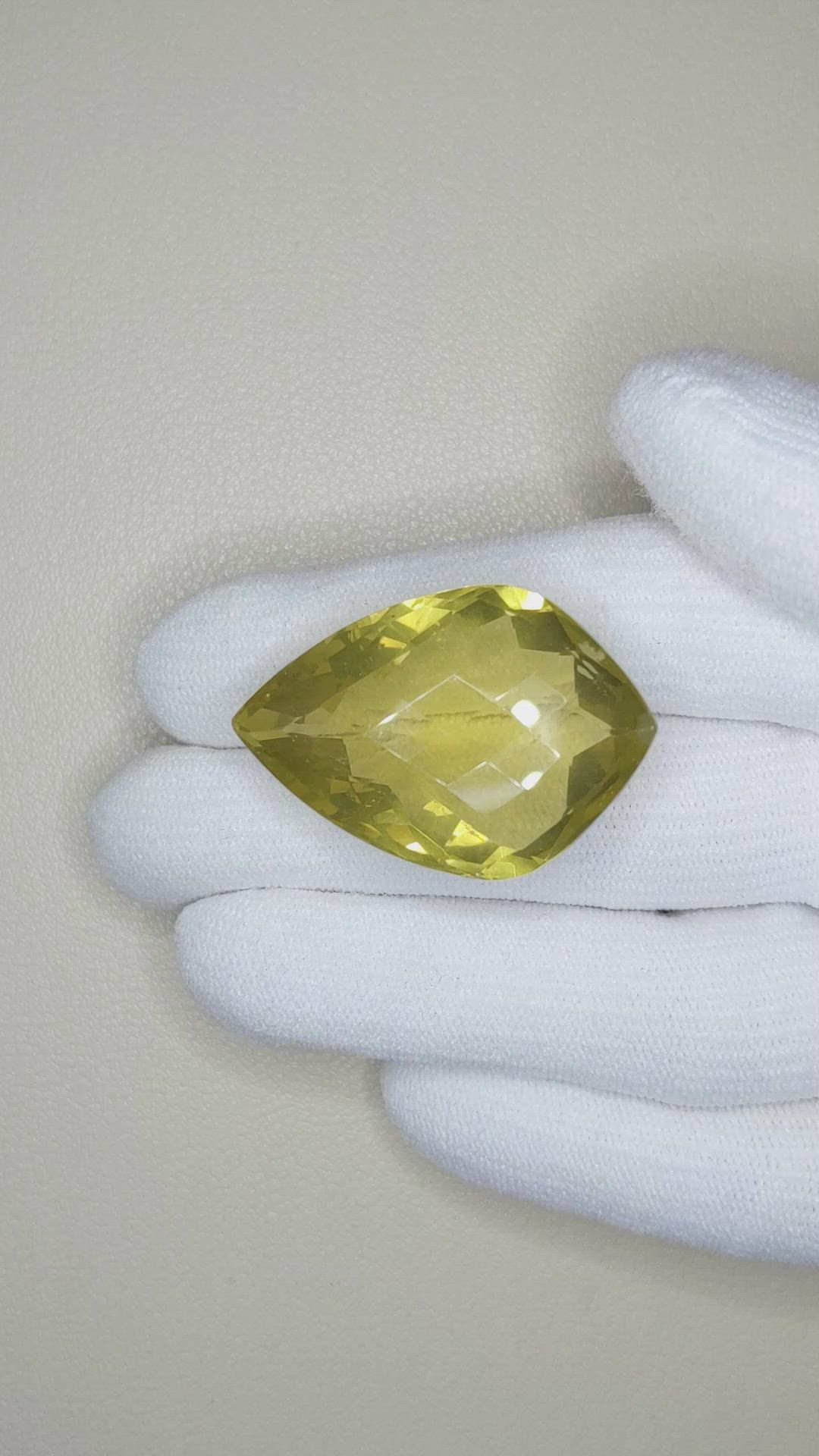 54.43 Ct. Quartz from Brazil Size Video