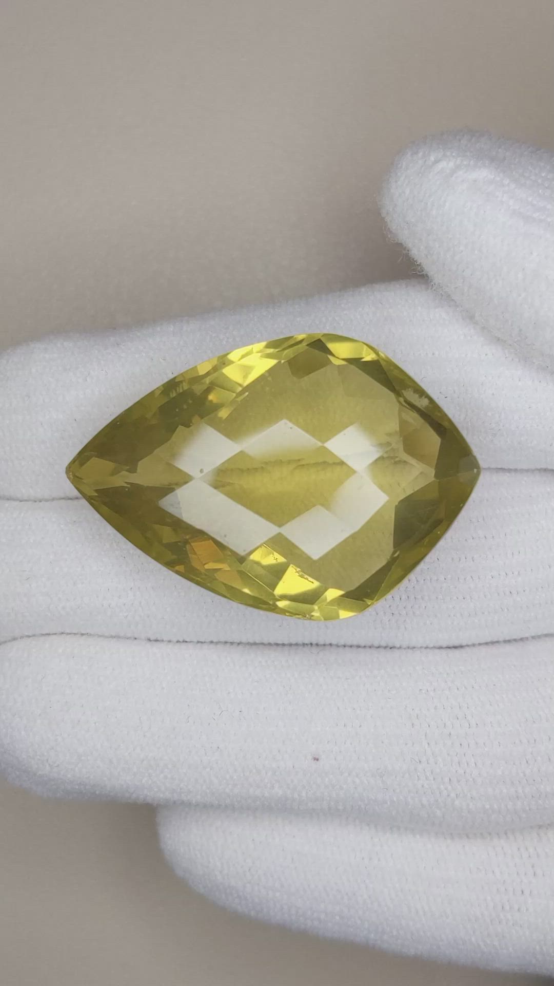 54.43 Ct. Quartz from Brazil Size Video